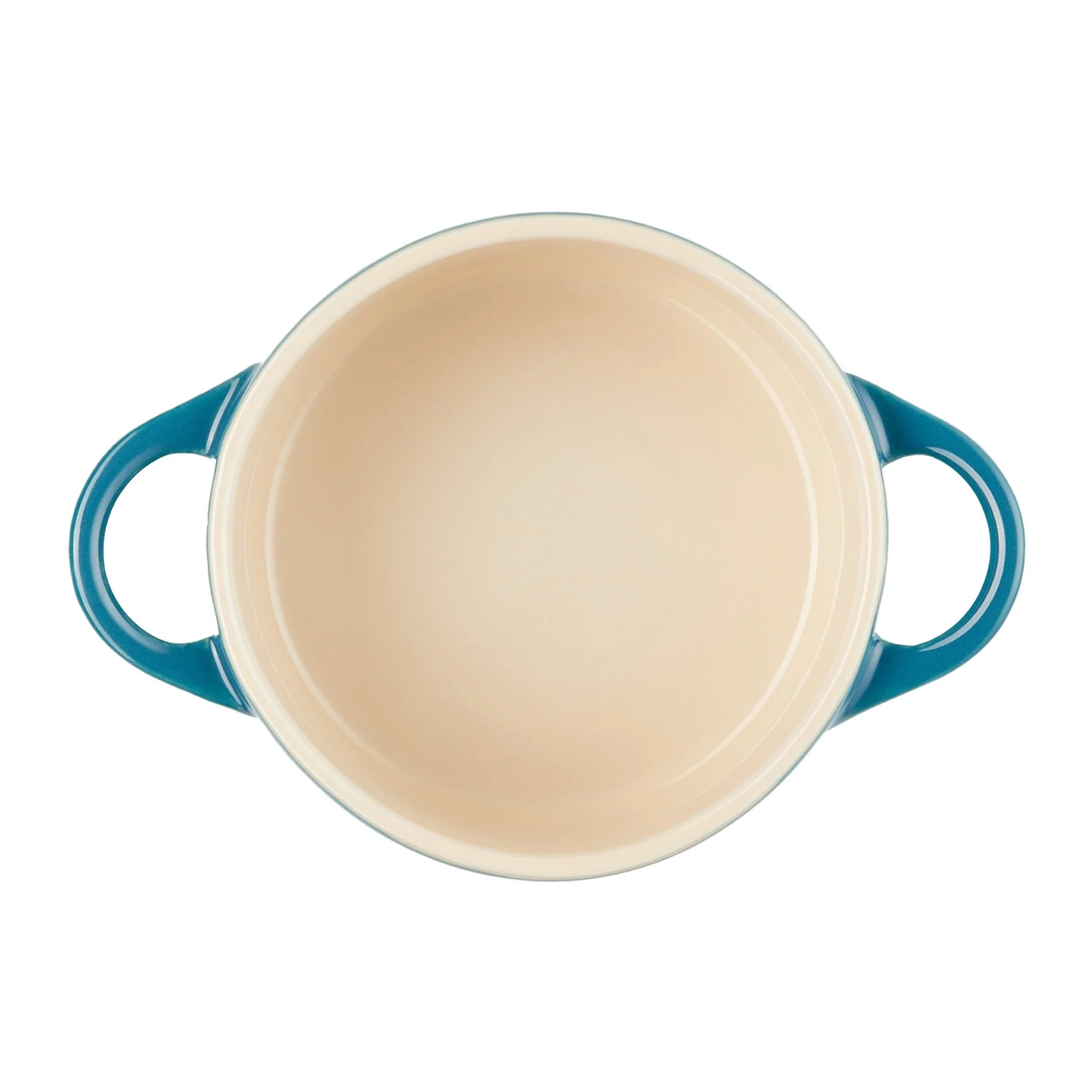 Petite Round Casserole Dish | Deep Teal - Image 2