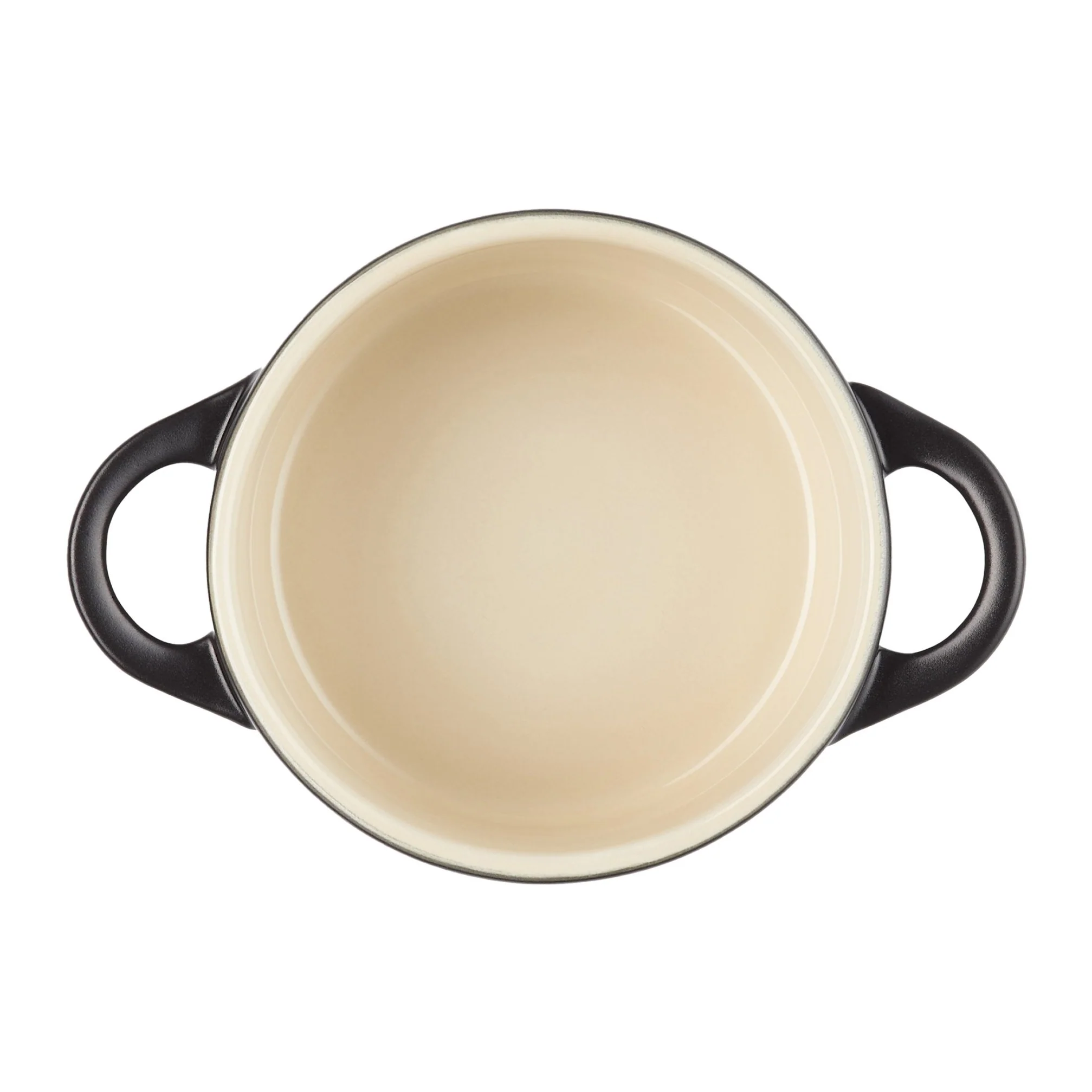 Petite Round Casserole Dish | Satin Black - Image 2