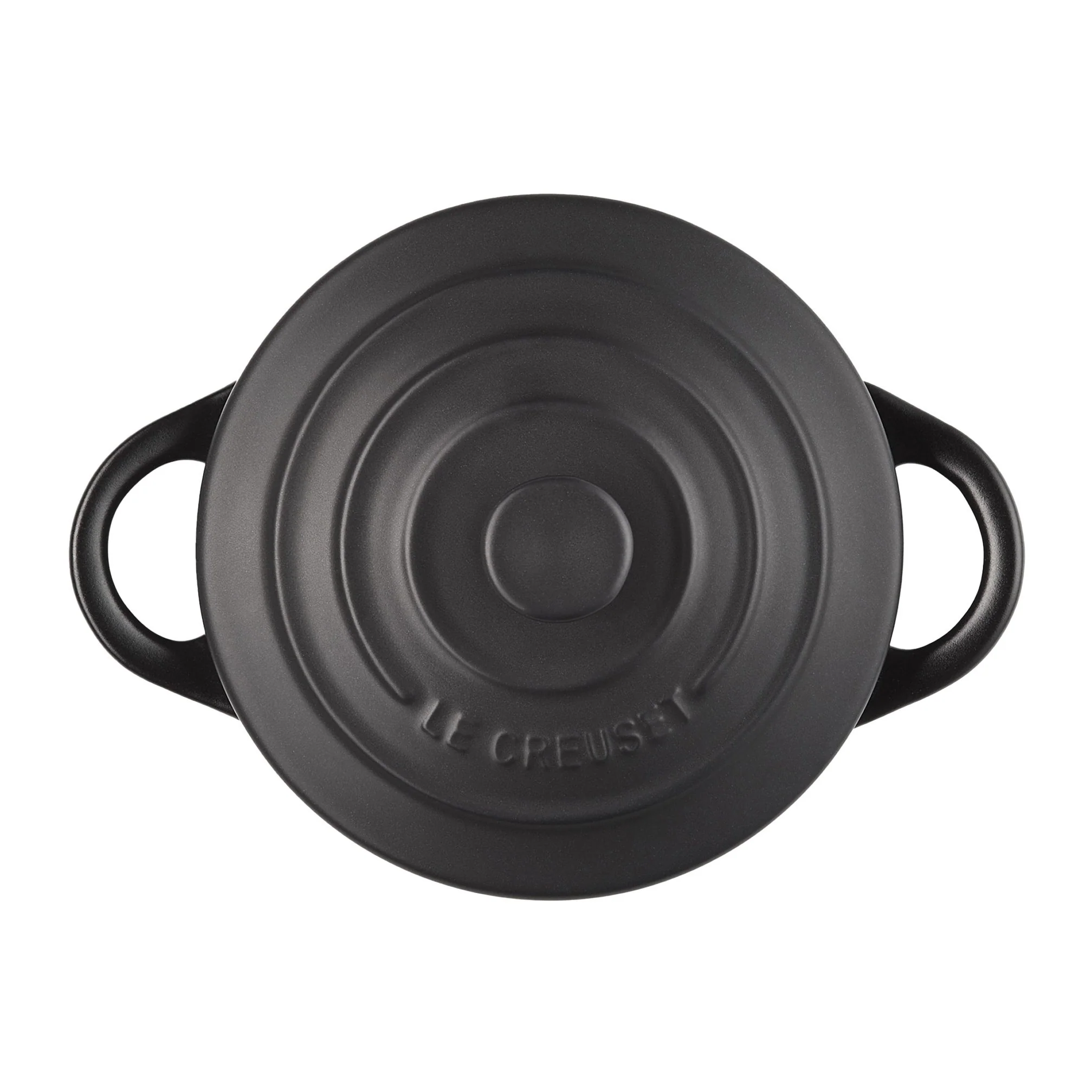Petite Round Casserole Dish | Satin Black - Image 3