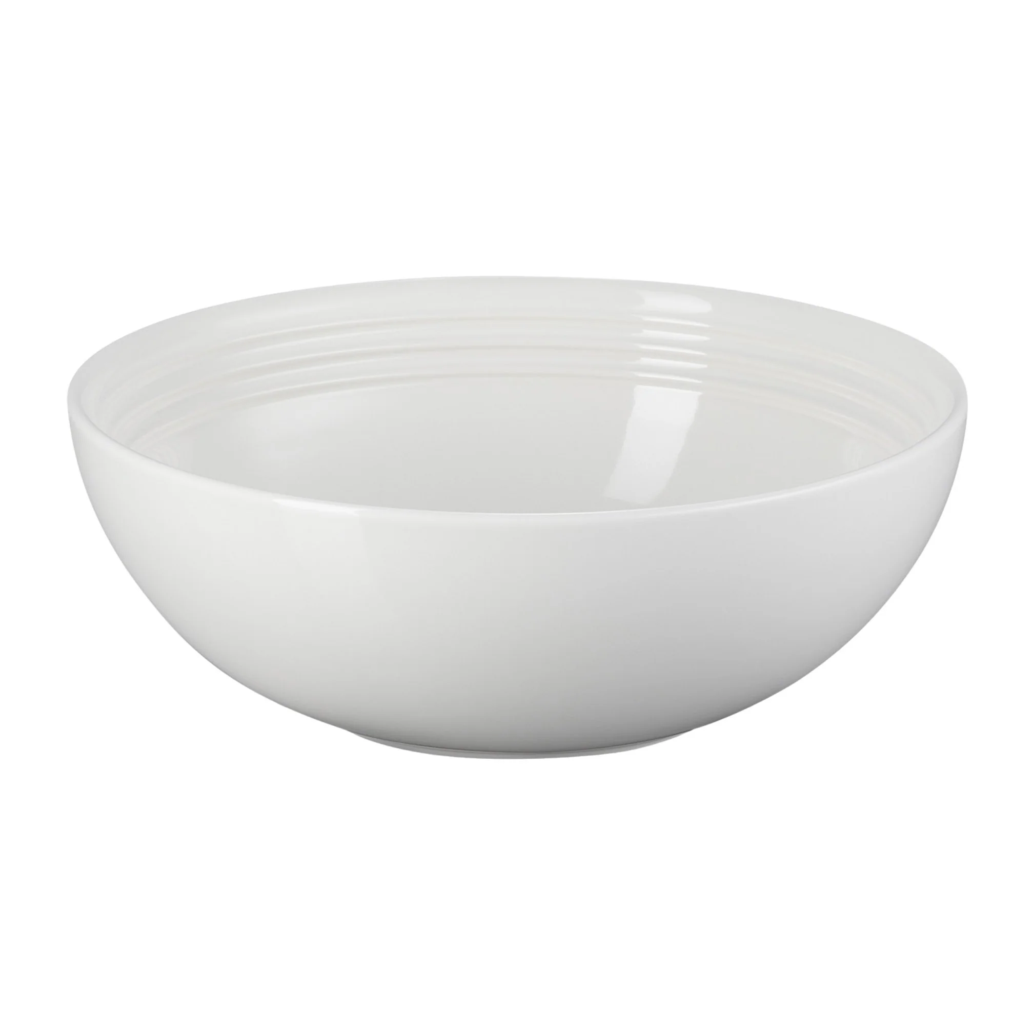 Serving Bowl | Stoneware | White | Medium - Image 2