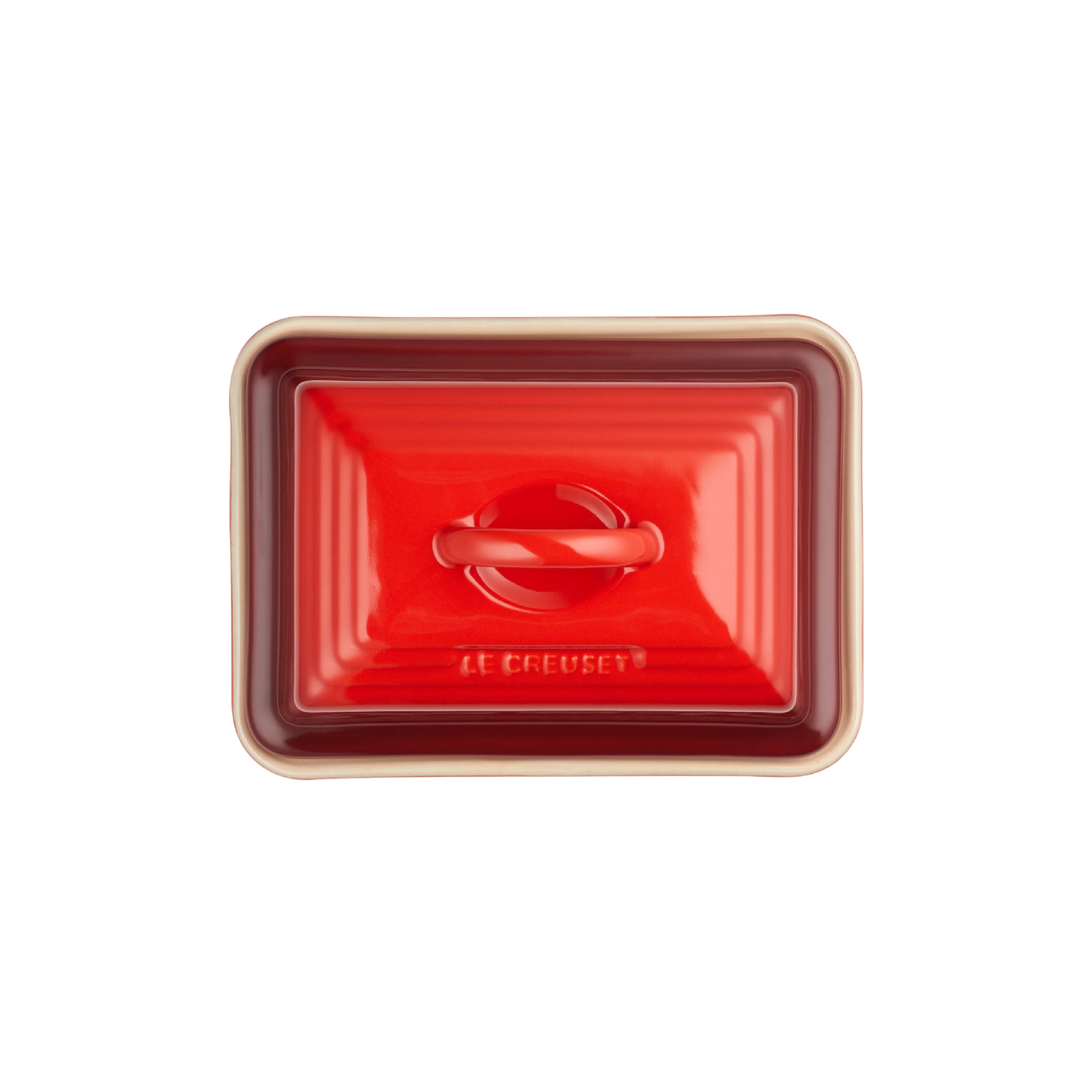 Stoneware Butter Dish | Cerise - Image 4