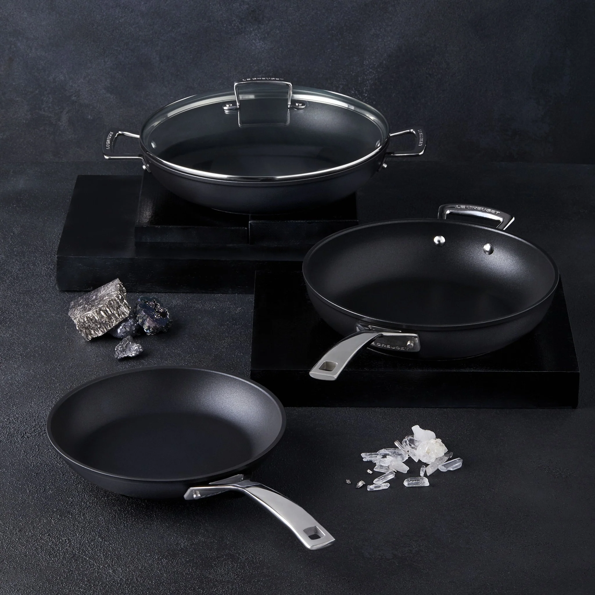 Toughened Deep Frying Pan | Non-Stick | 24cm - Image 4