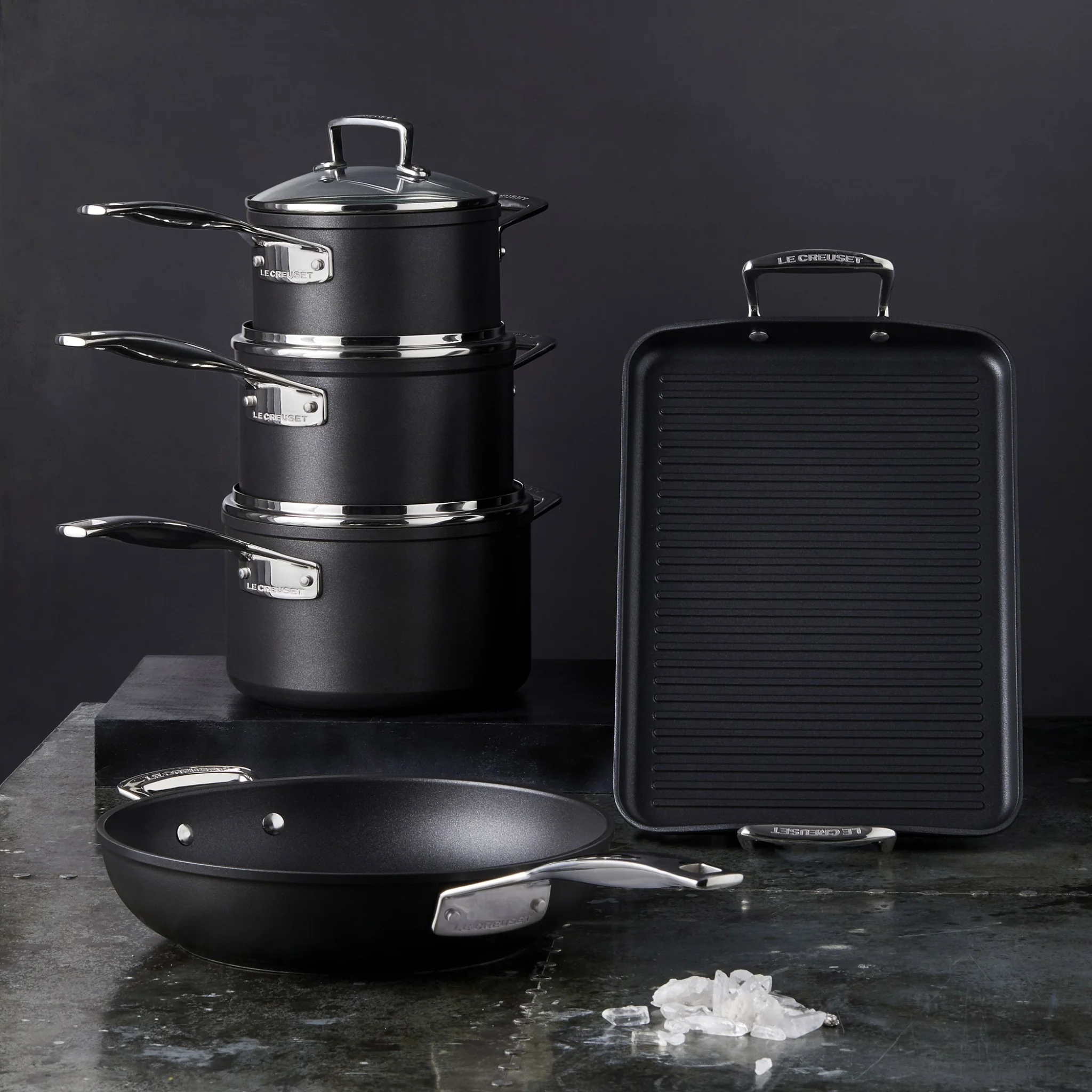 Toughened Saucepan with Glass Lid | Non-Stick | 20cm - Image 2