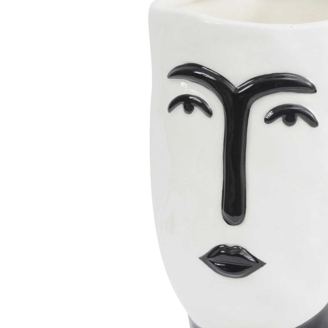 Large Planter | Dolomite Face | Black - Image 2
