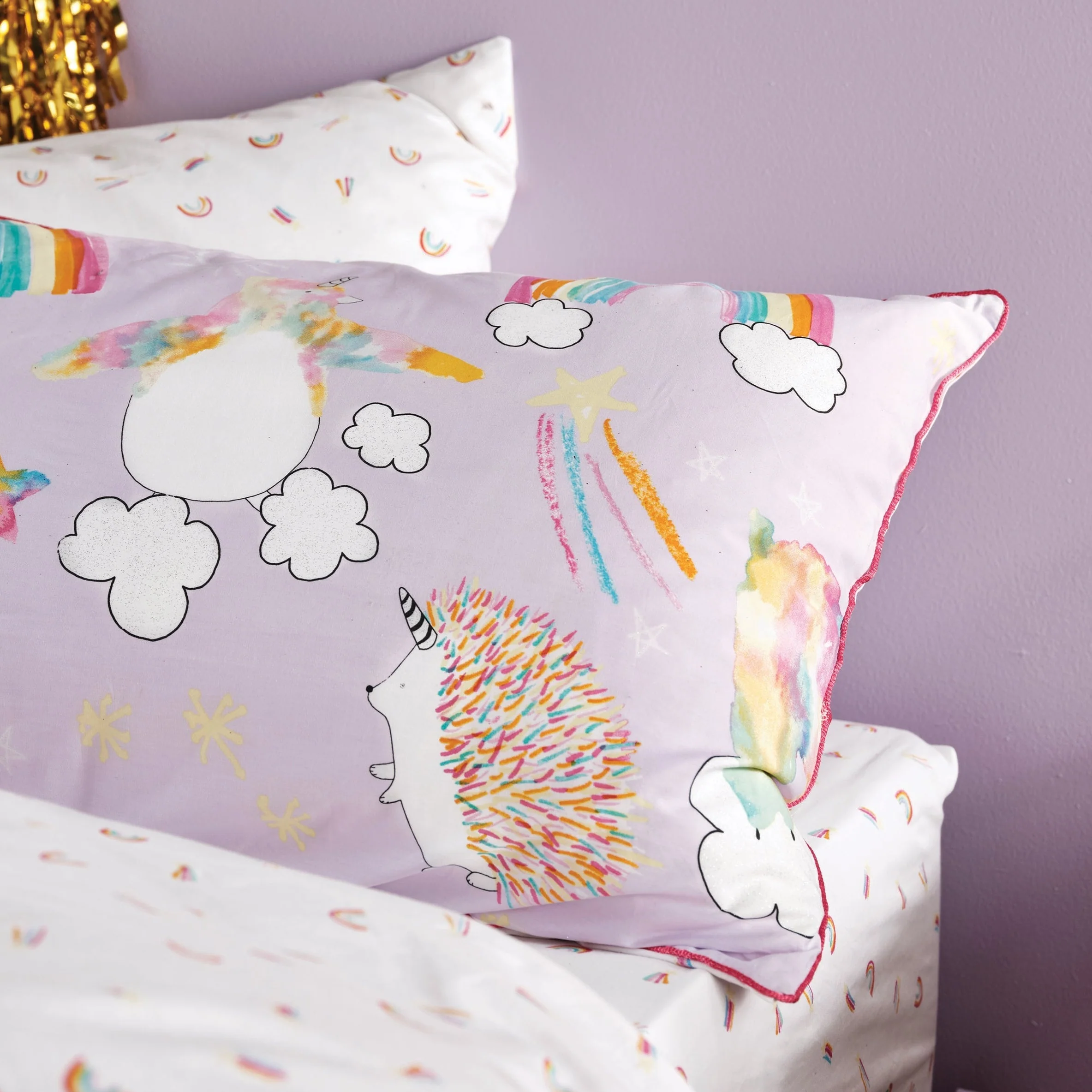 Unicorniverse Kids Duvet Cover Set | Multicolour - Image 4