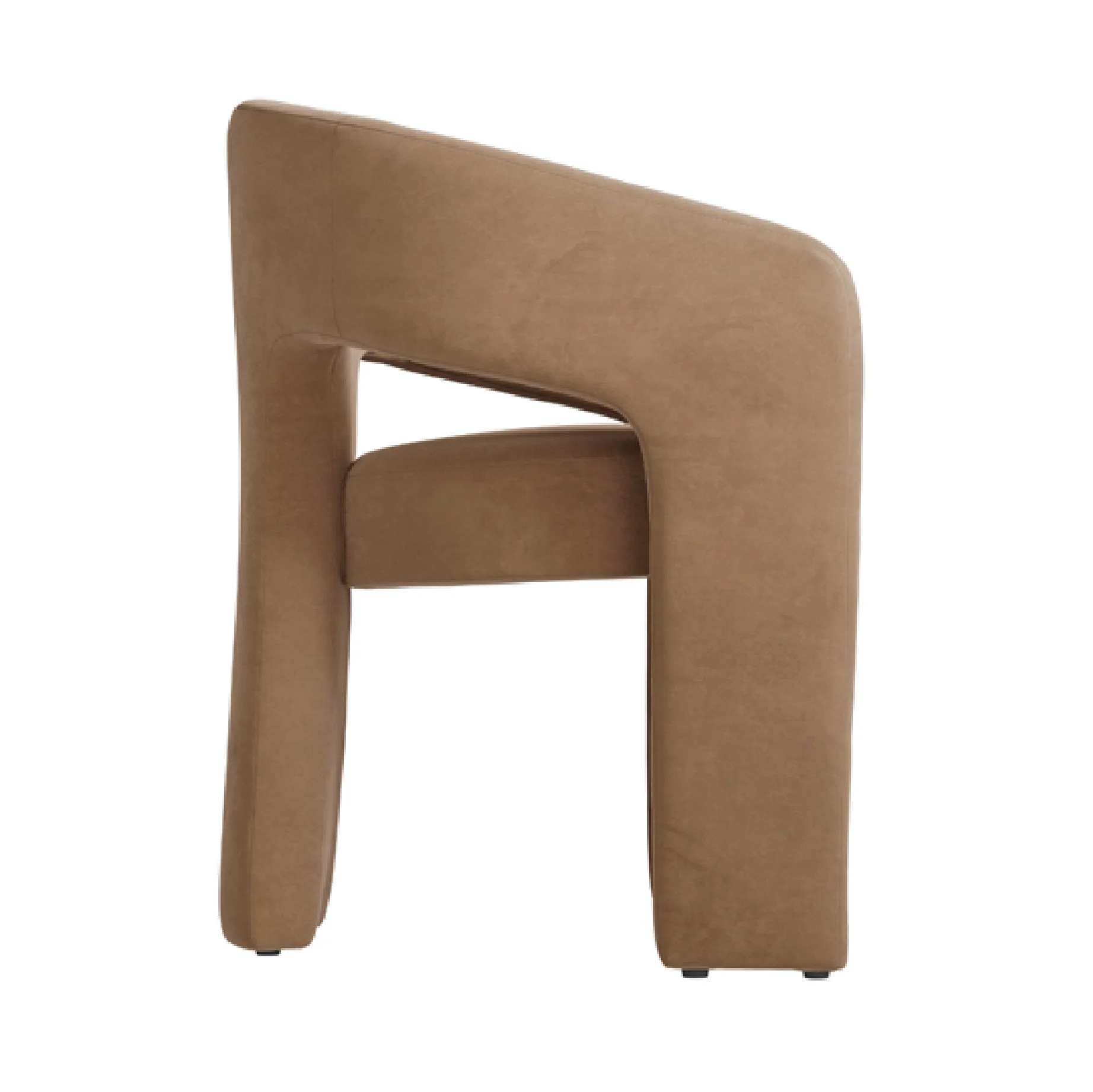 Alba Dining Chair | Mole - Image 3