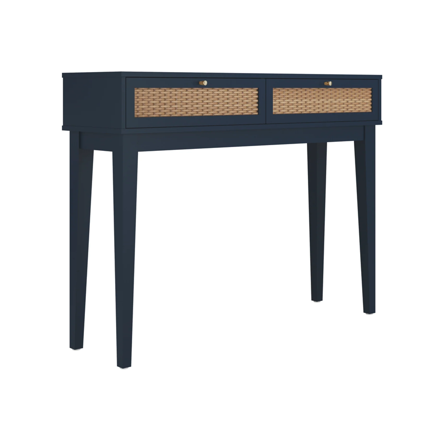 Bordeaux Dressing Table | Blue/Natural - Image 3