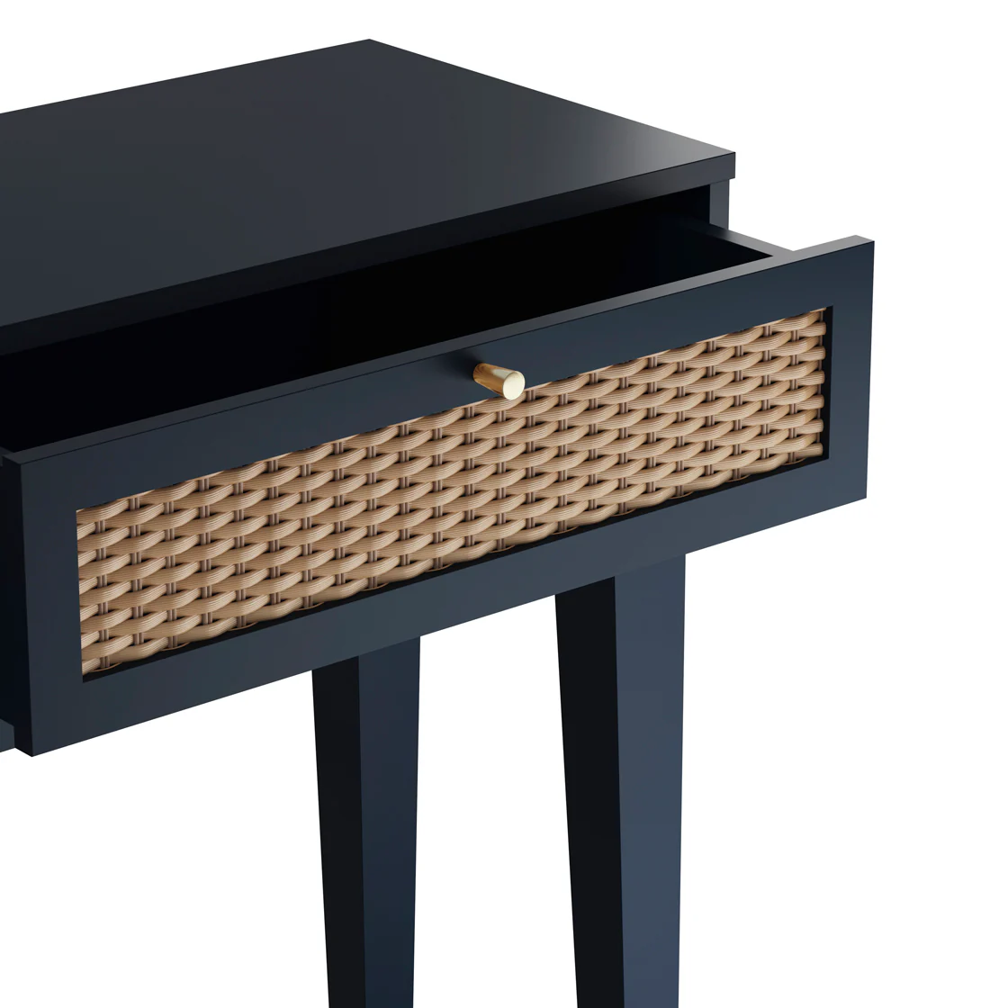 Bordeaux Dressing Table | Blue/Natural - Image 4