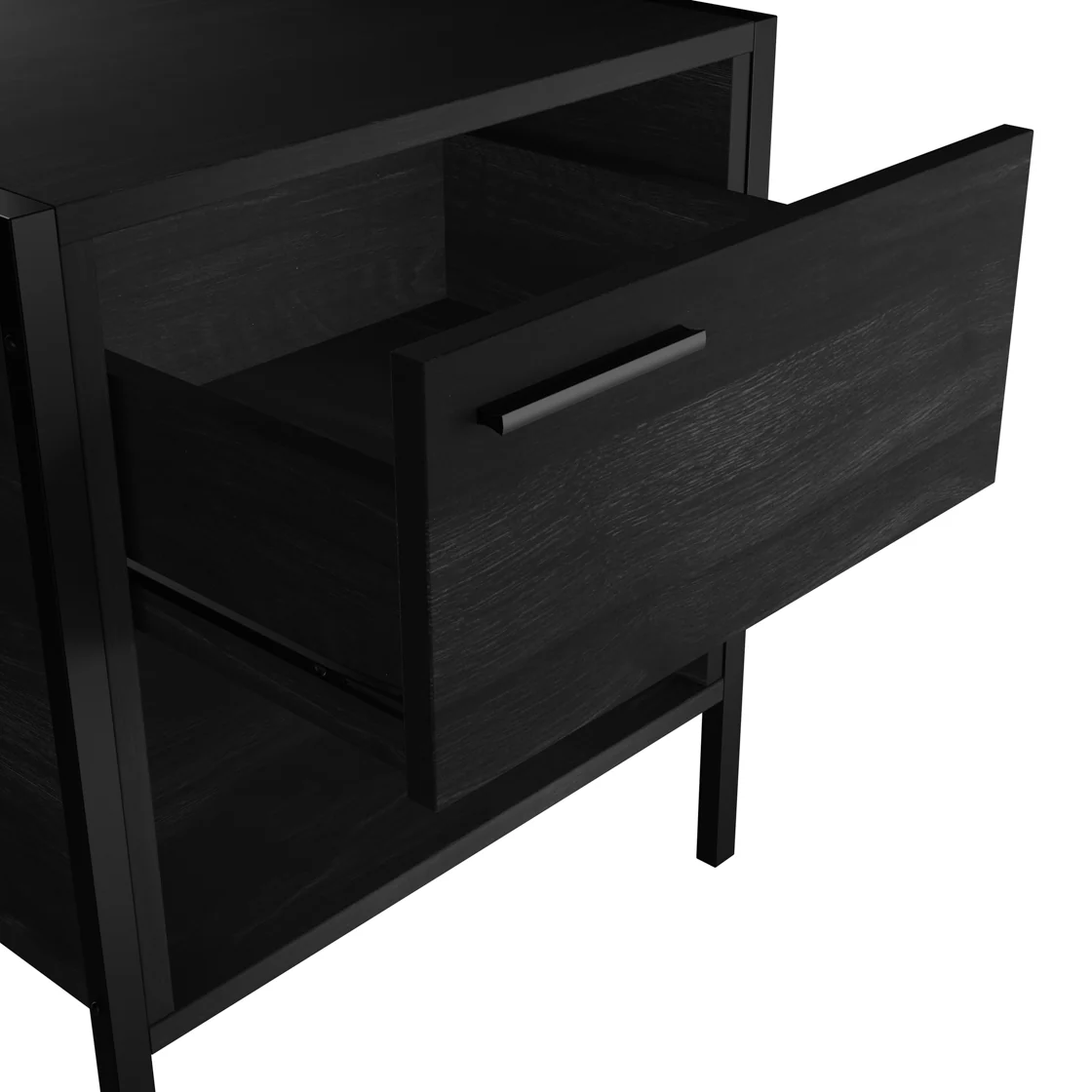 Hoxton Bedside Cabinet | Black - Image 2