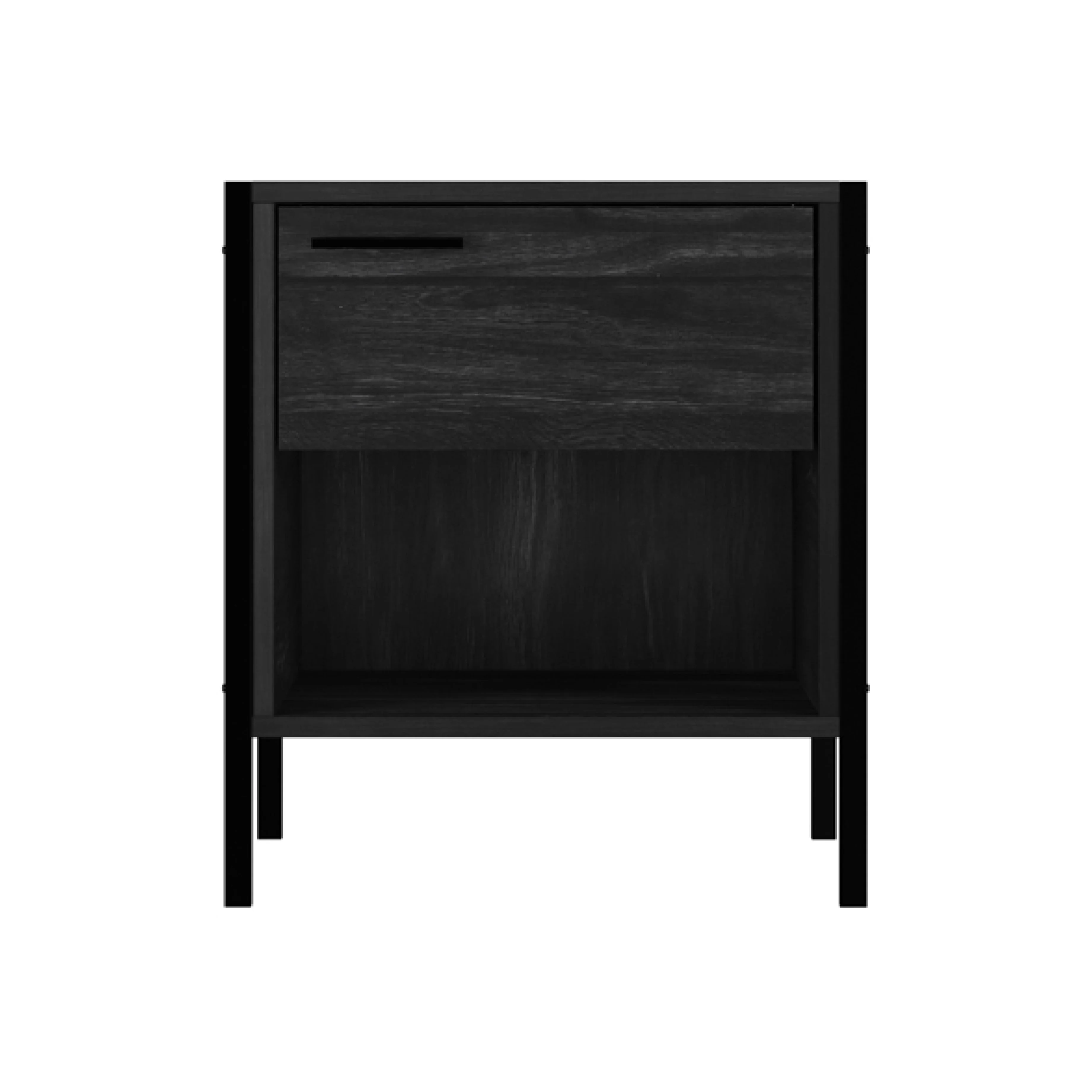 Hoxton Bedside Cabinet | Black - Image 3