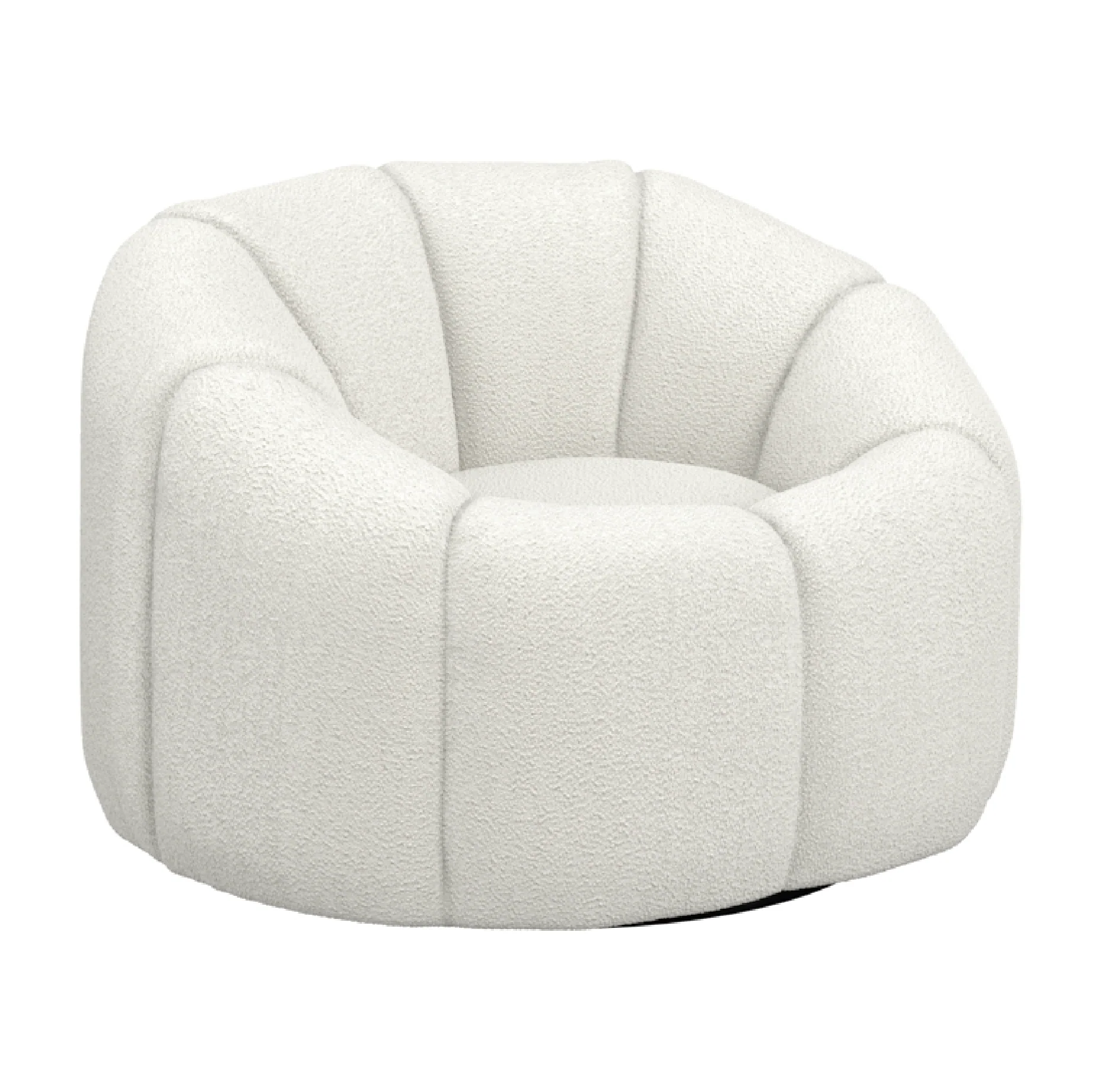 Nao Swivel Chair | Ivory - Image 3