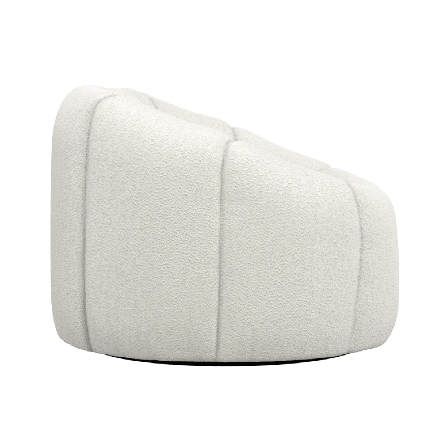Nao Swivel Chair | Ivory - Image 4