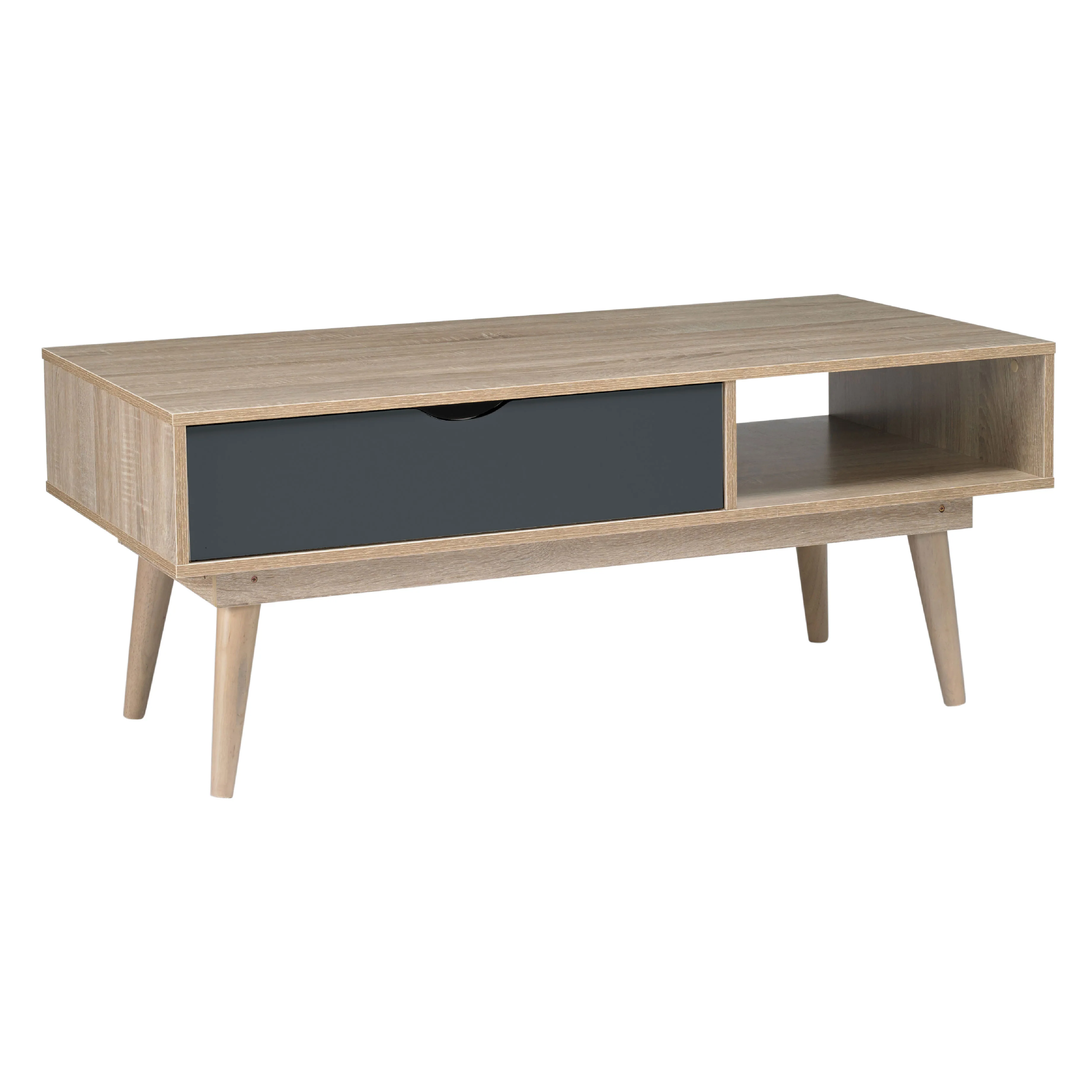 Scandi Coffee Table | Grey Oak - Image 2