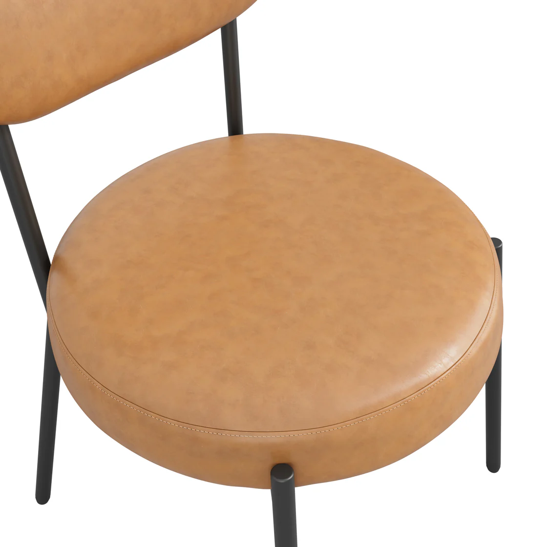 Smith Dining Chair | Caramel | Set of 2 - Image 5