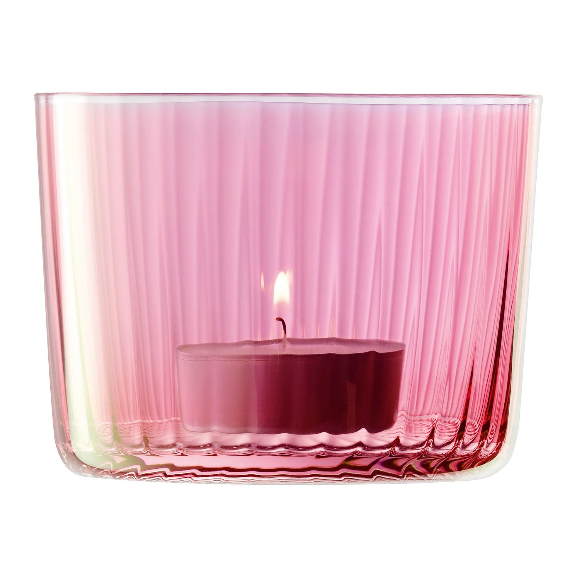 Gems Tealight Holder | Set of 4 | Assorted Garnet - Image 3