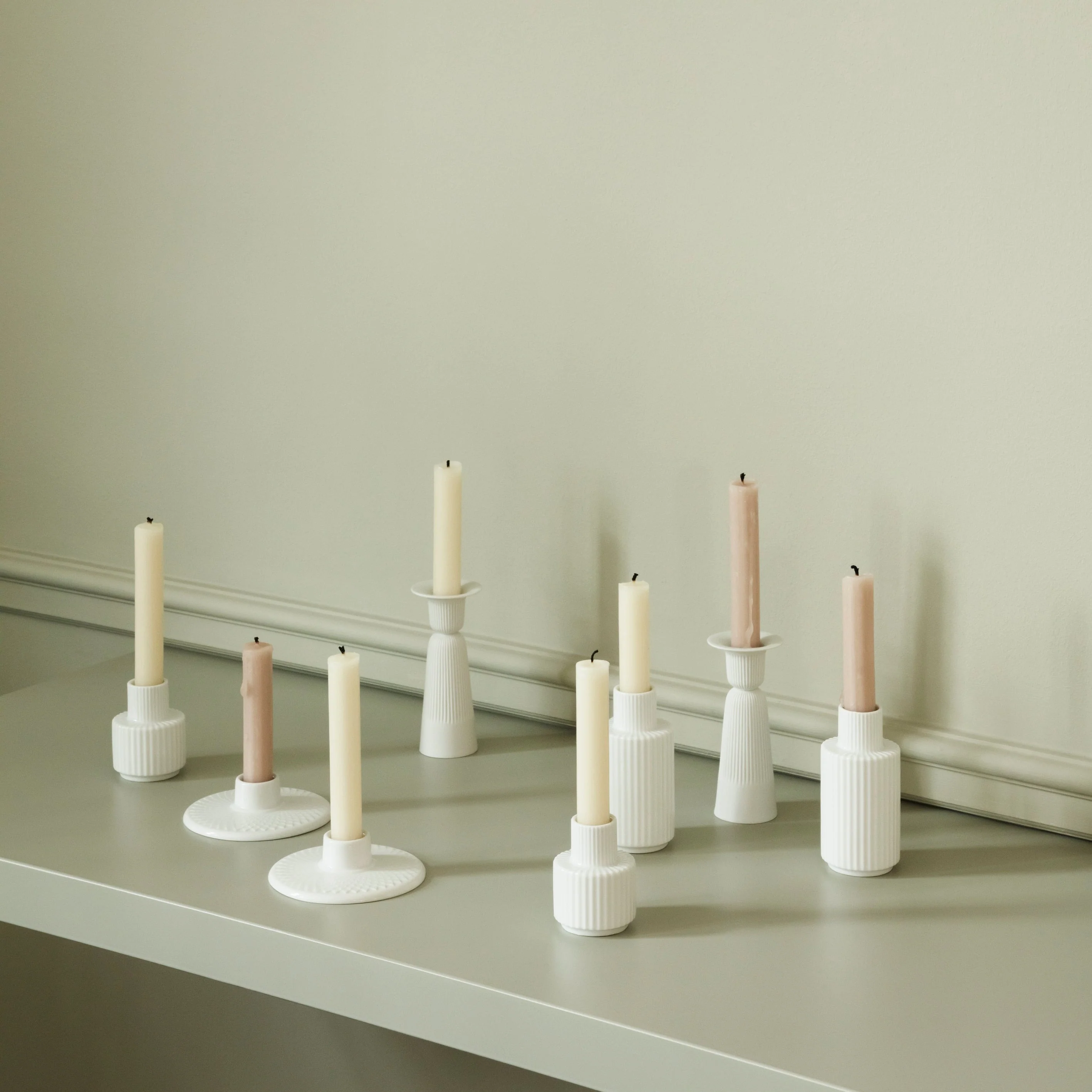 White Candle Holder | 7cm - Image 3