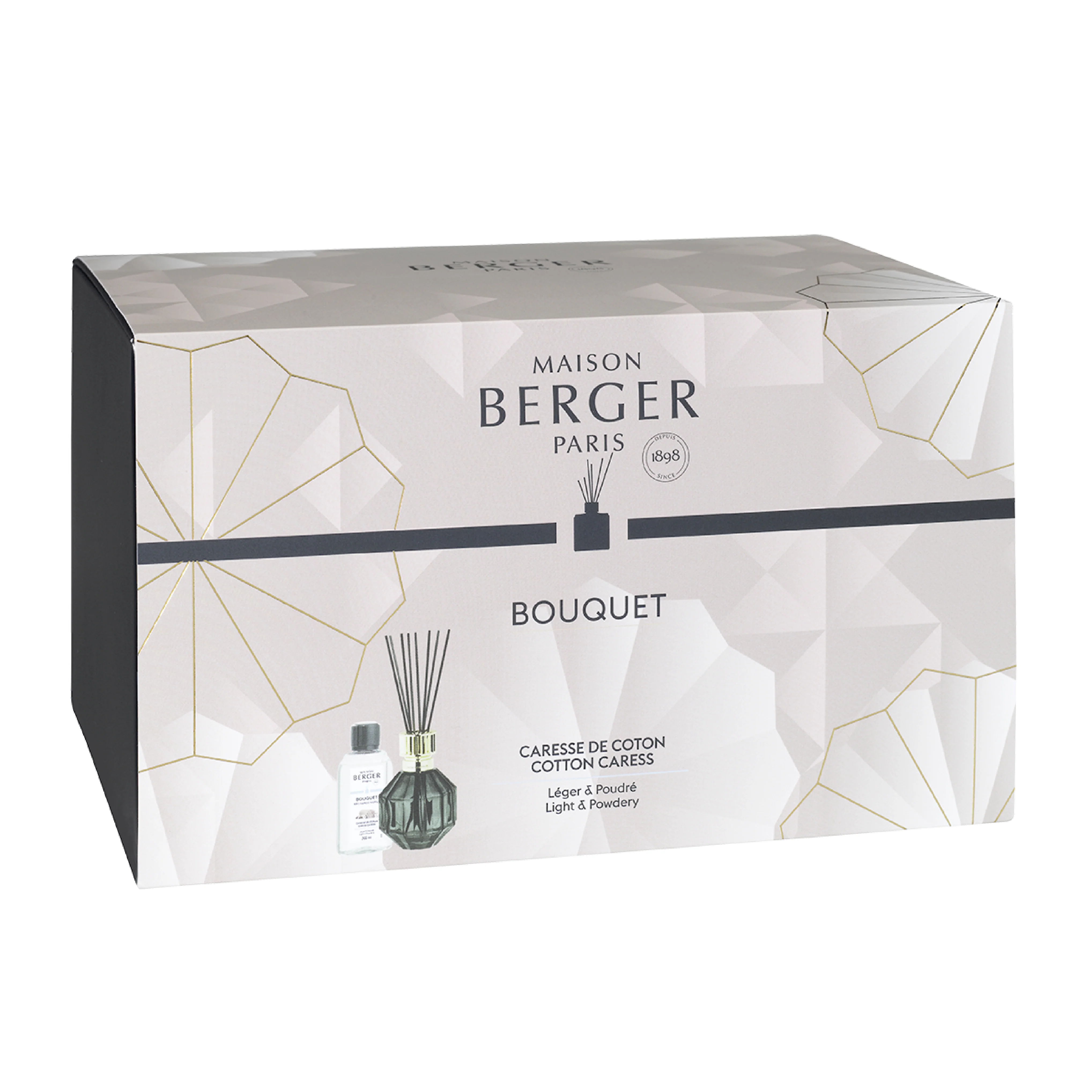 Facette Bouquet Reed Diffuser | Black | 400ml - Image 2