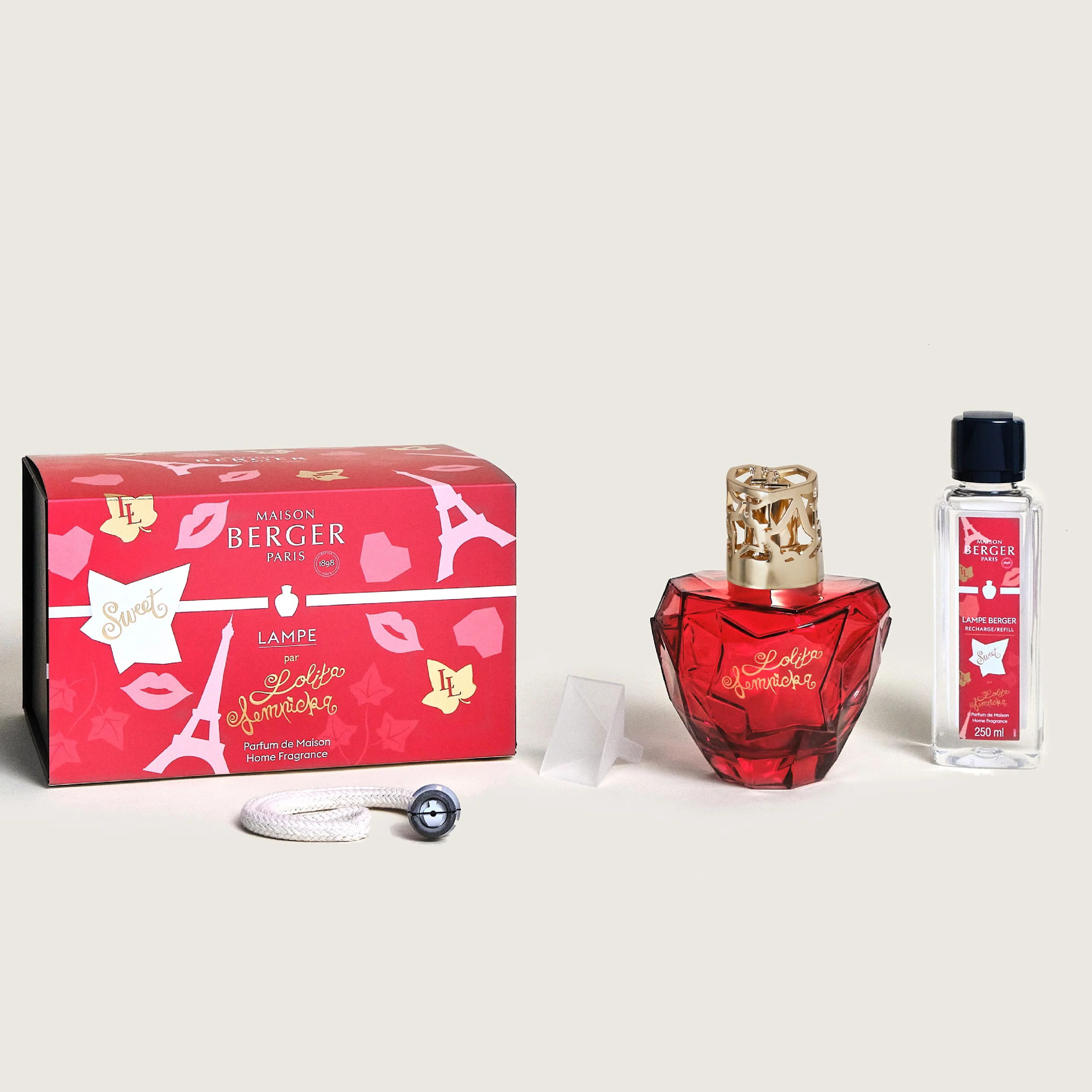 Lolita Lempicka Fragrance Lamp Set | Lolita Lempicka Sweet | Red - Image 5