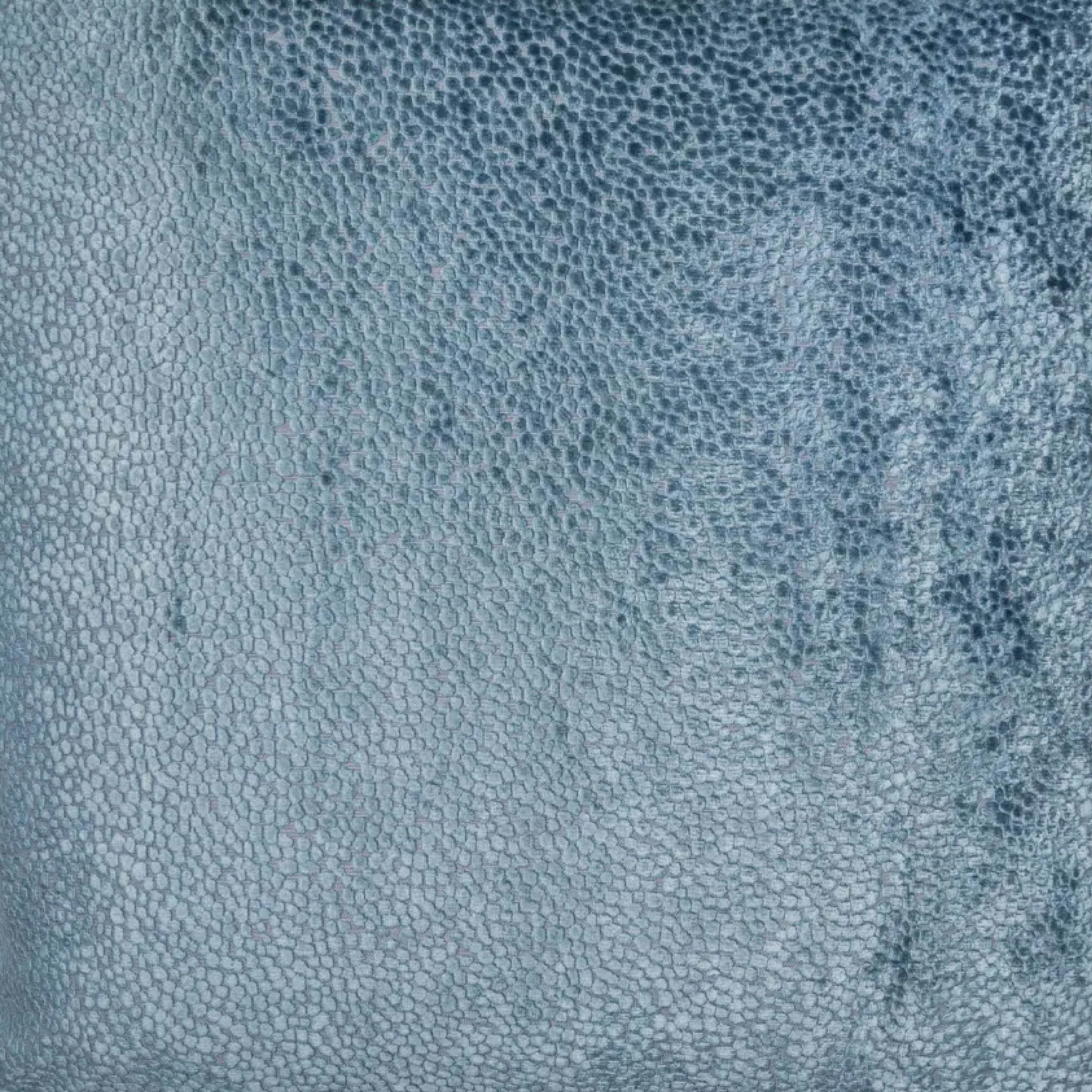 Bingham Velvet Dot Cushion | Blue | 56cm - Image 2