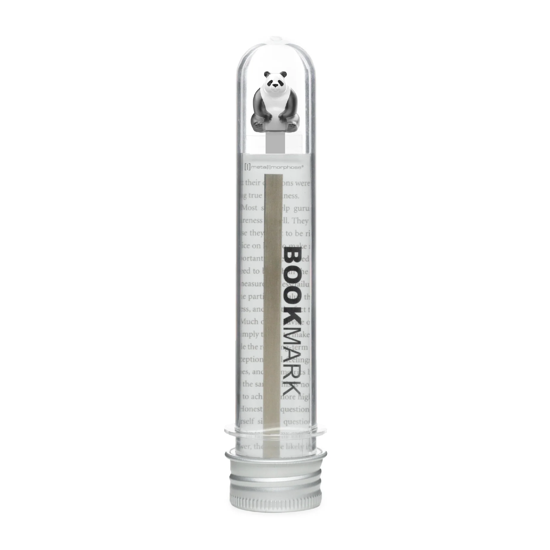 3D Panda Bookmark | Black & White - Image 4