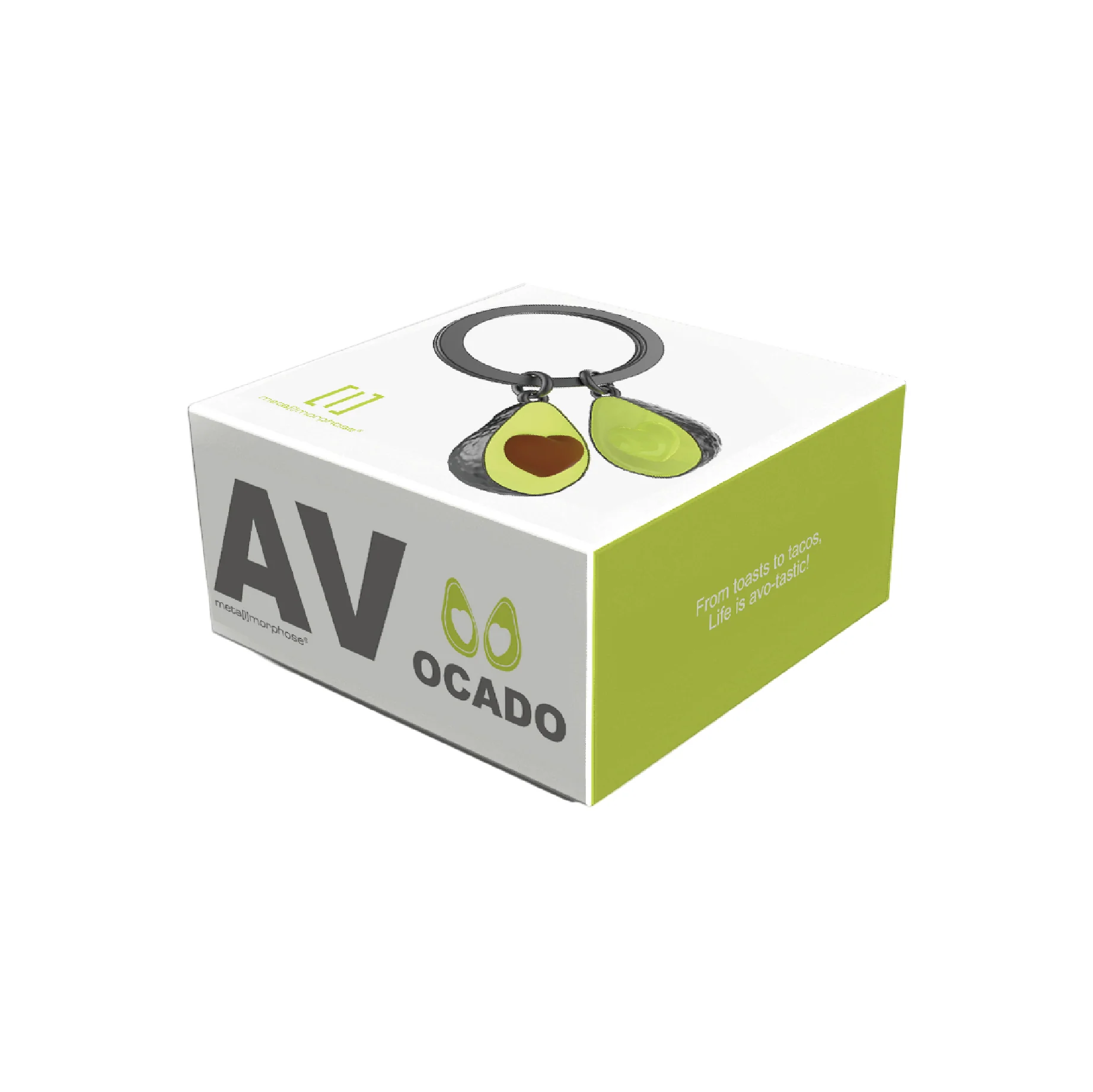 Avocado Heart Keyring | Green - Image 5