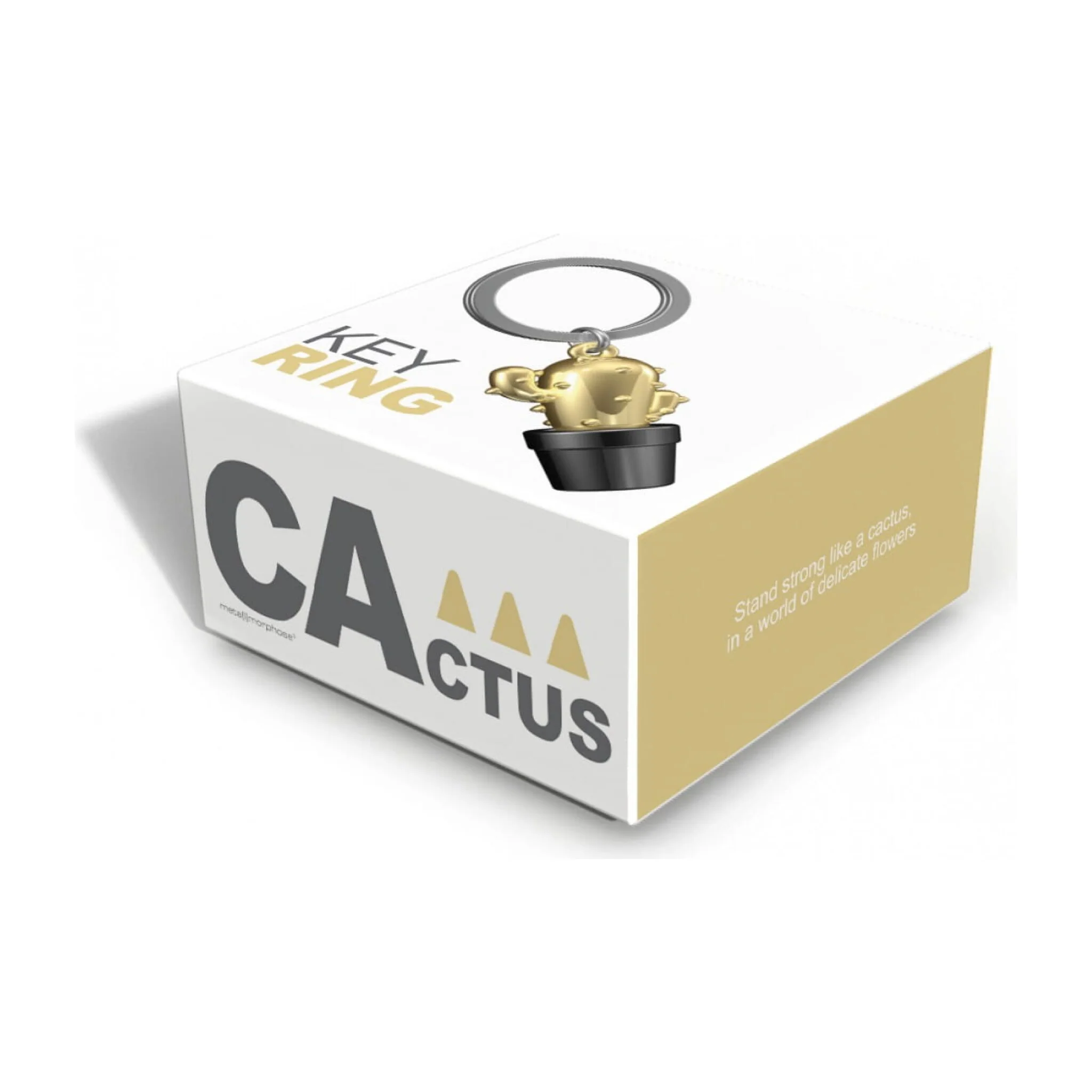 Cactus Keyring | Gold - Image 3