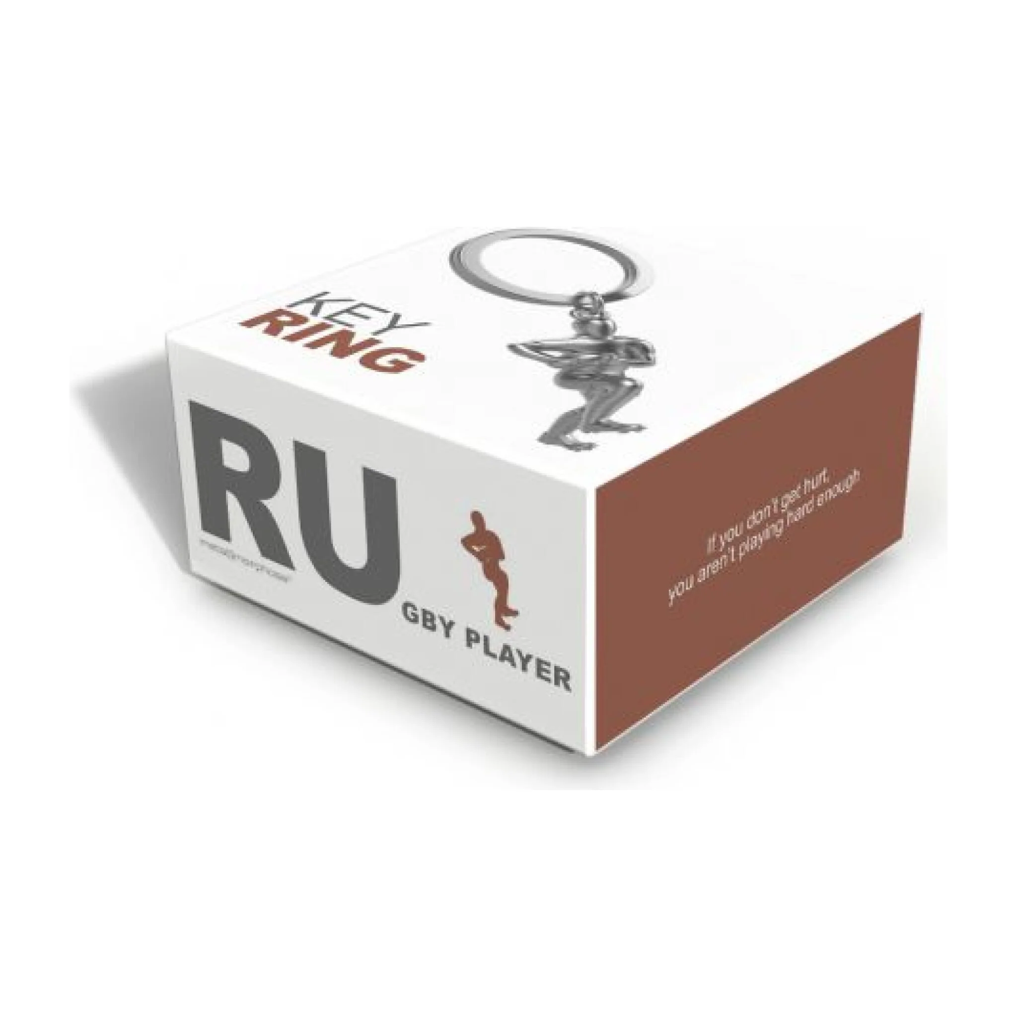 Rugby Player Keyring | Matt Chrome - Image 3