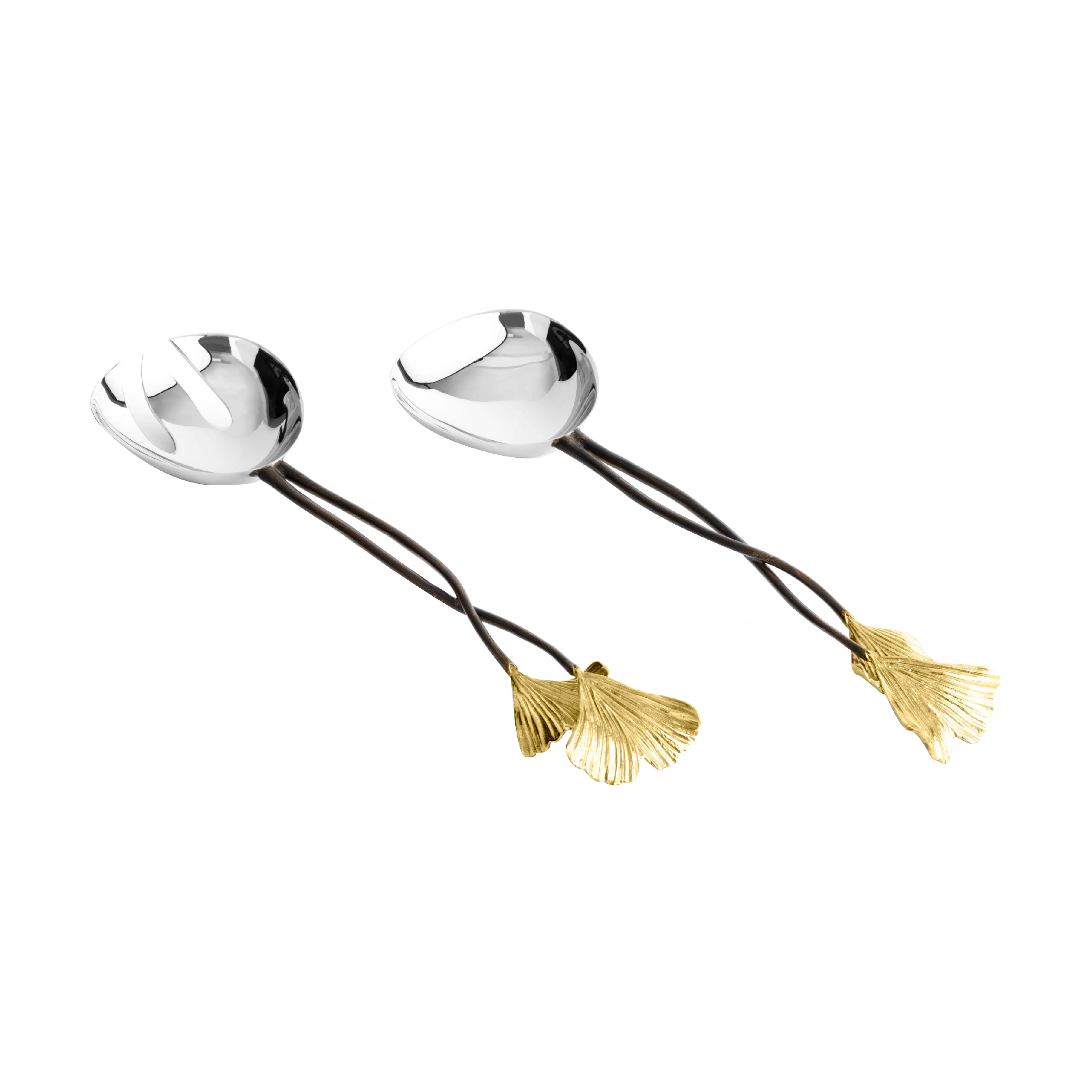 Butterfly Ginkgo Serving Spoons | Set of 2 - Image 5