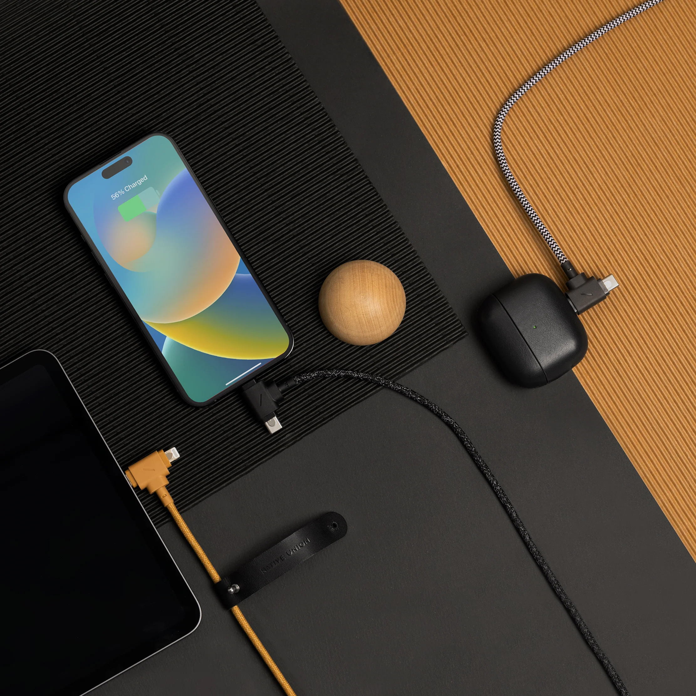 USB-C Belt Cable Duo | Kraft | 1.5m - Image 4