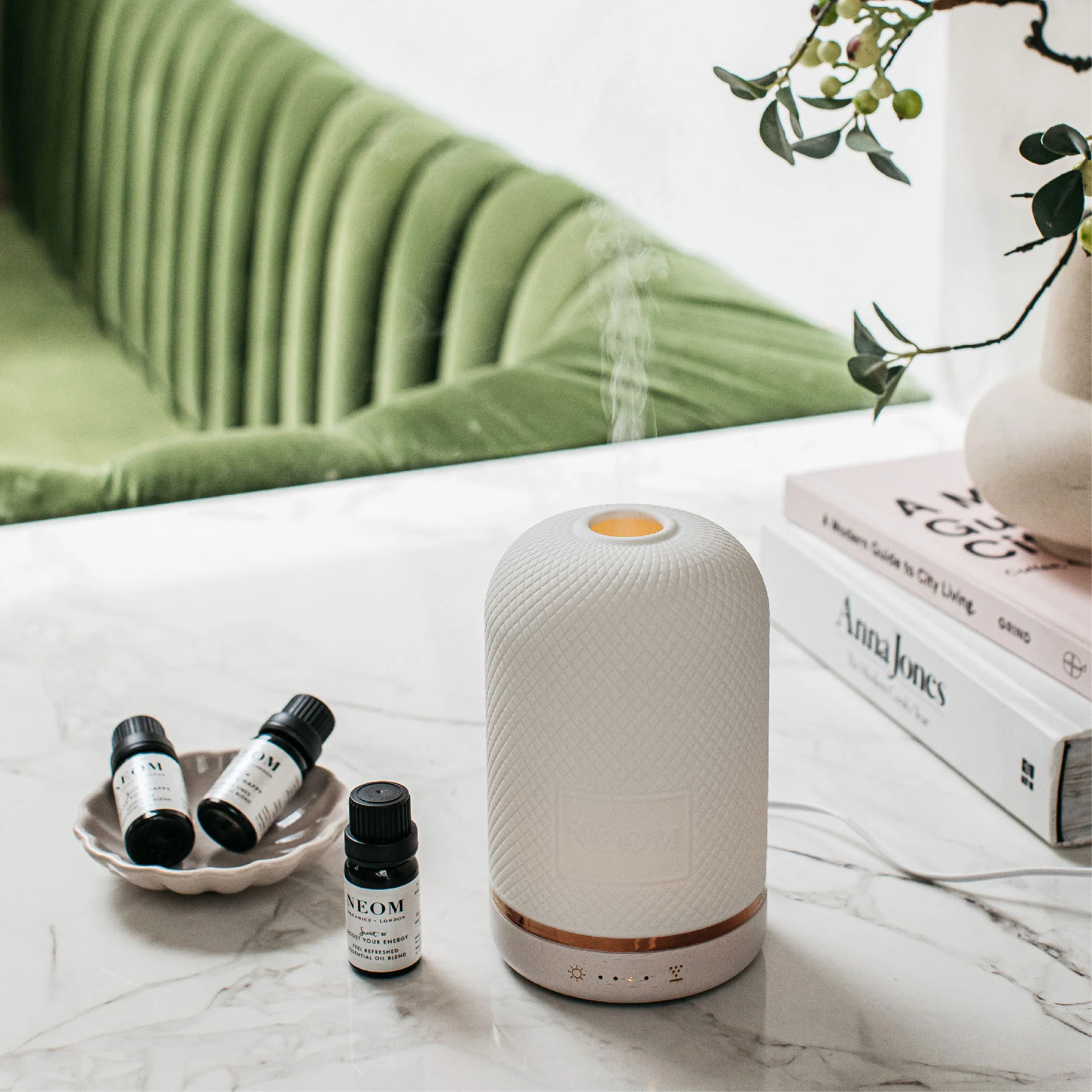 Wellbeing Pod Essential Oil Diffuser | White - Image 2