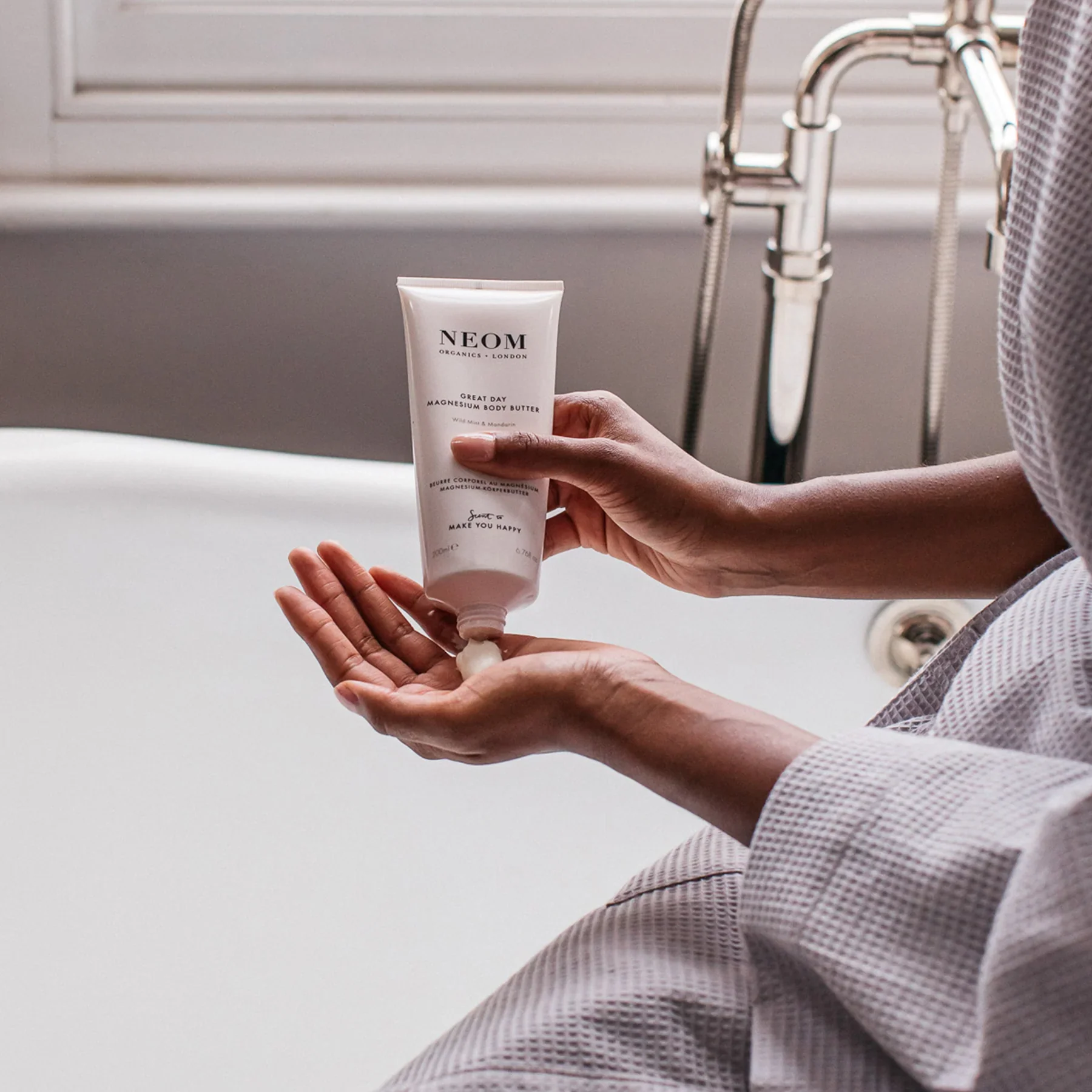 Scent to Make You Happy Great Day Magnesium Body Butter | Wild Mint & Mandarin | 200ml - Image 2