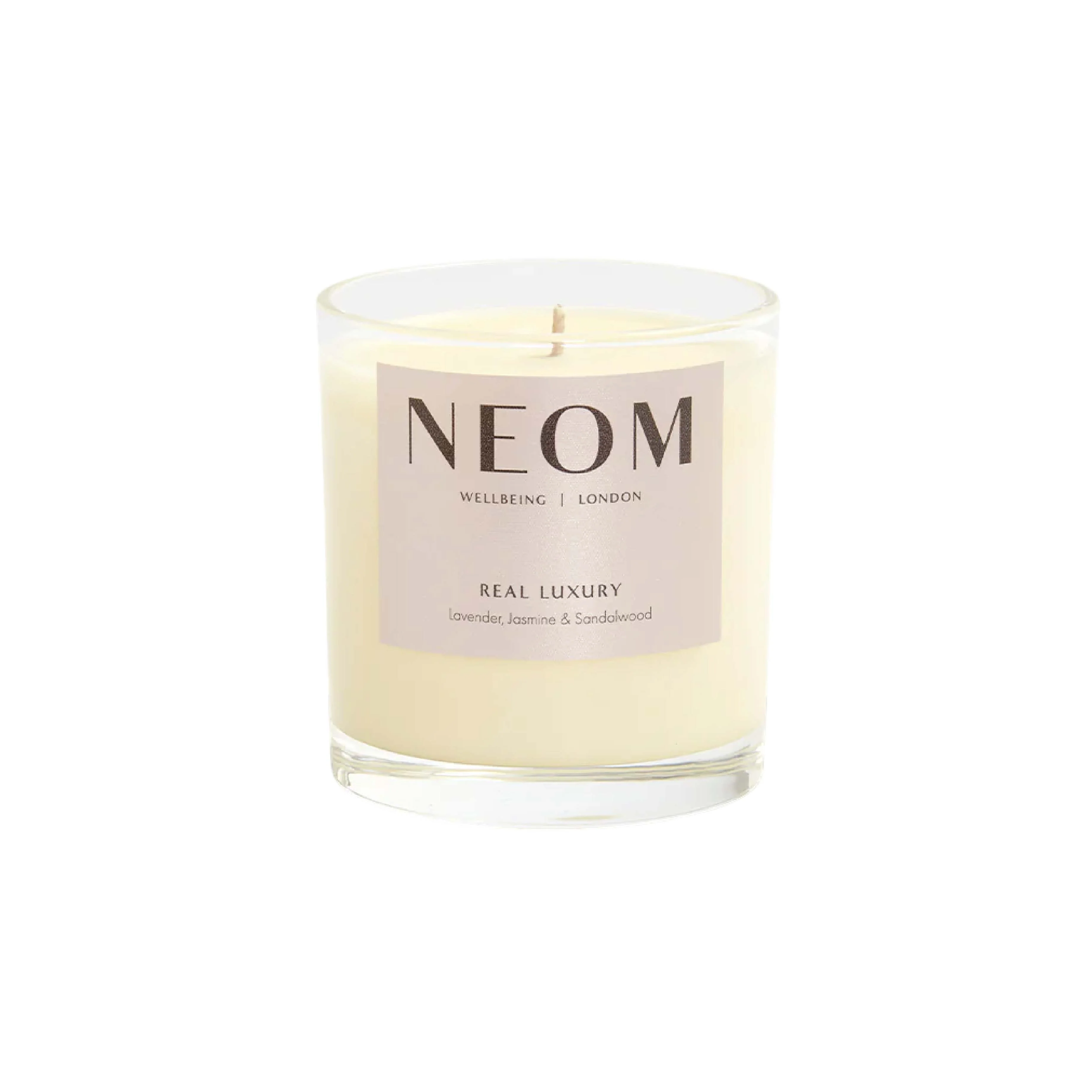 Scent to De-Stress Real Luxury Scented 1 Wick Candle | Lavender, Jasmine & Brazillian Rosewood | 185g - Image 3