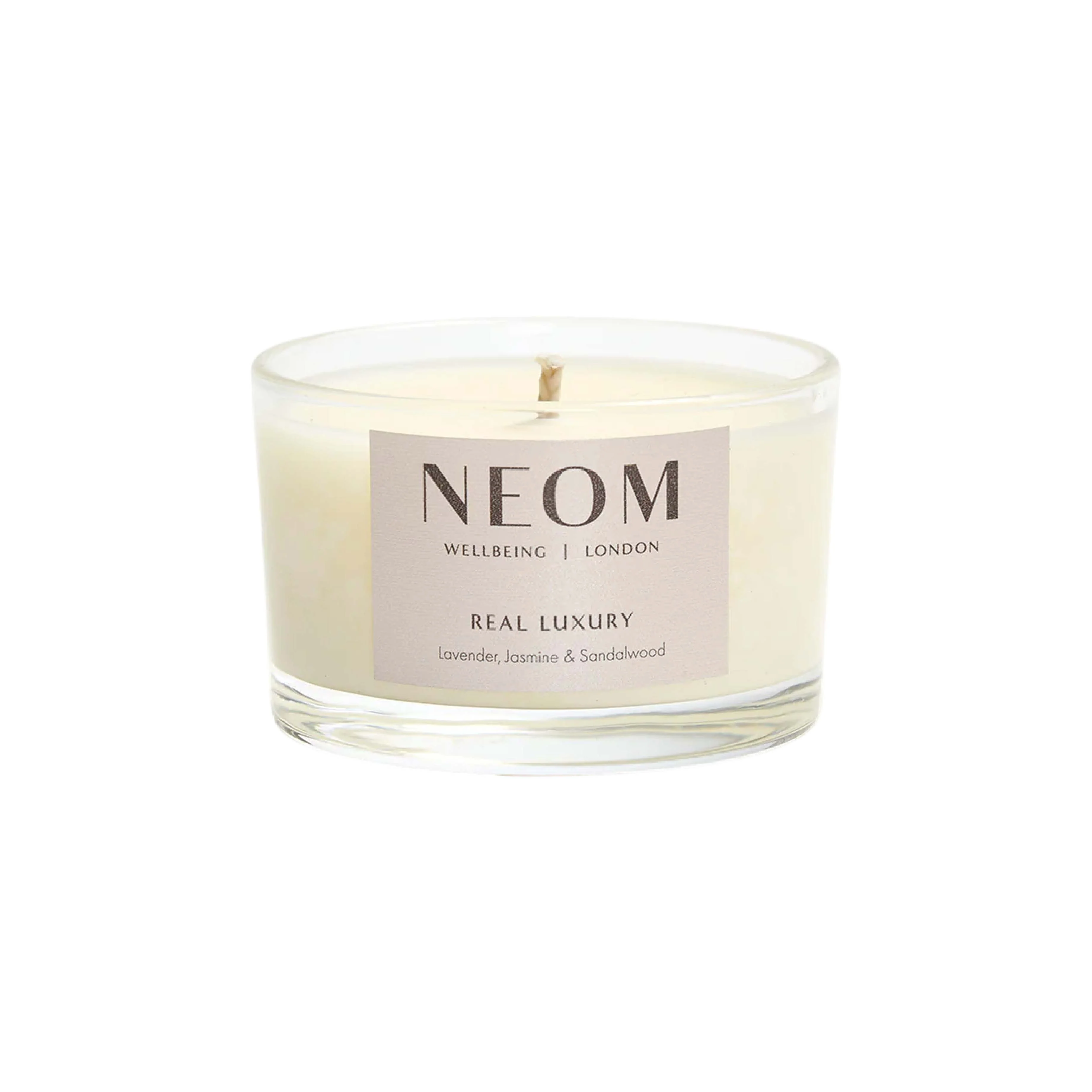 Scent to De-Stress Real Luxury Scented Travel Candle | Lavender, Jasmine & Brazillian Rosewood | 75g - Image 3