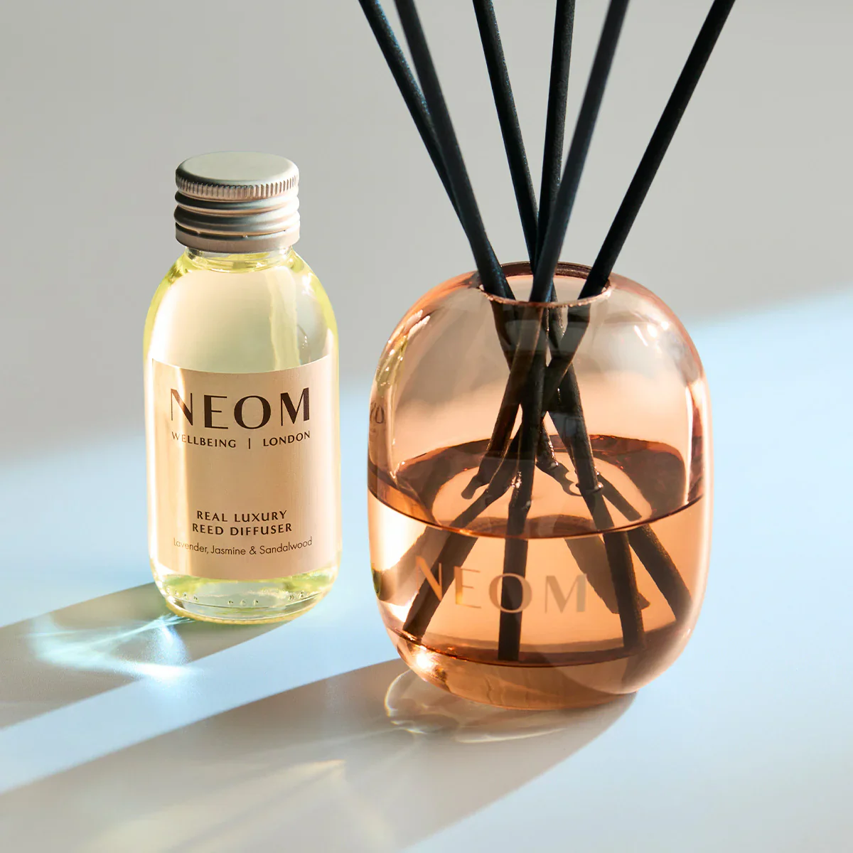 Scent to De-Stress Real Luxury Reed Diffuser Set | Lavender, Jasmine & Sandalwood | 100ml - Image 2