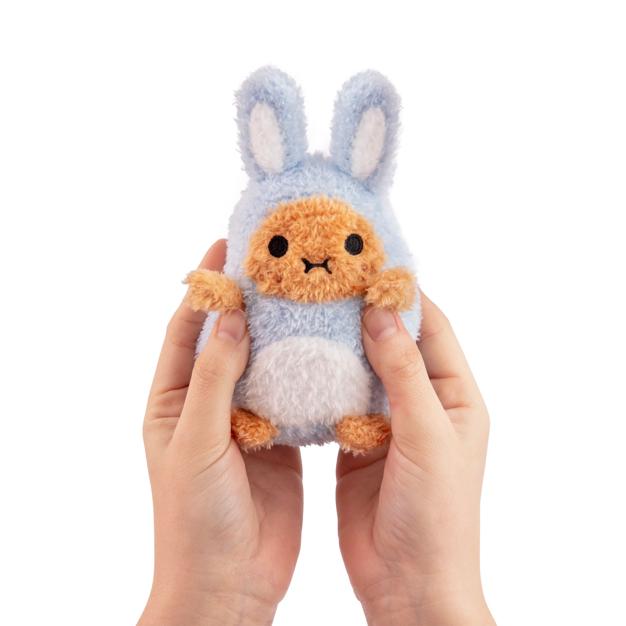 Bunny Ricespud Mini Sitting Plush Toy | Blue - Image 3