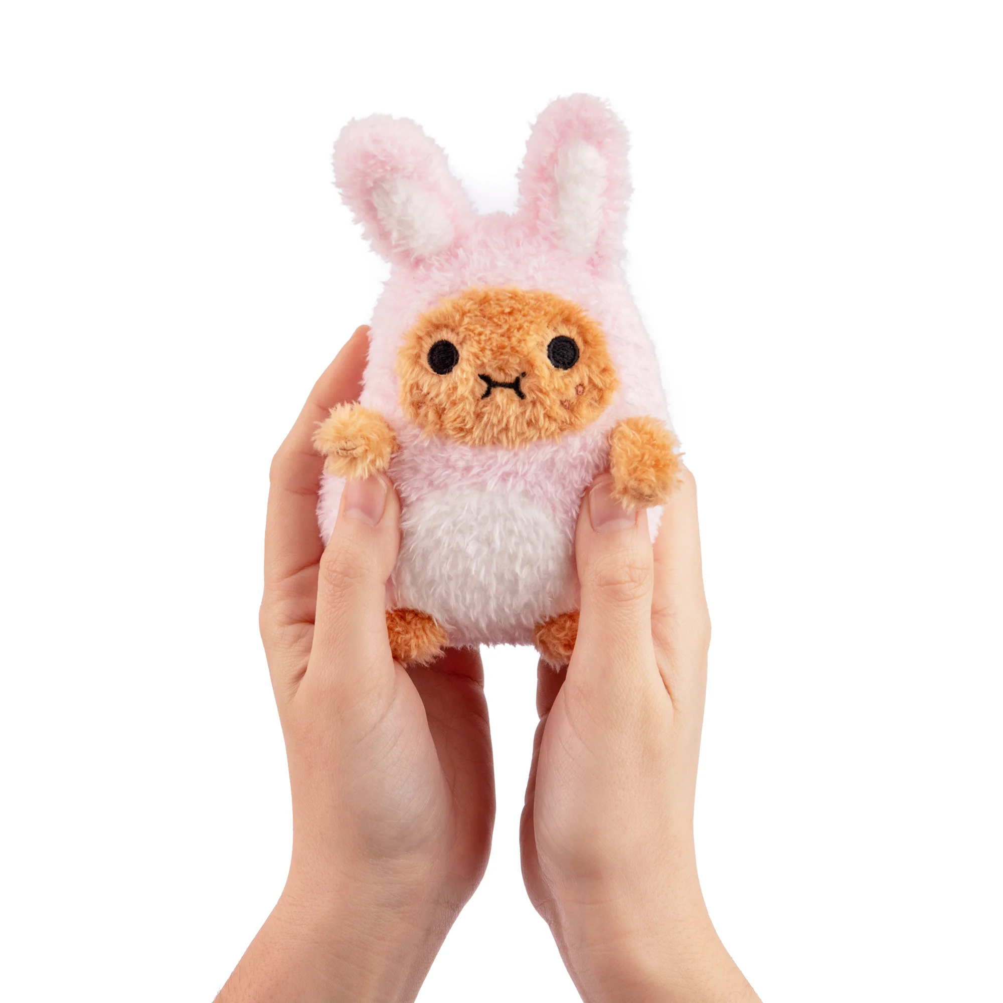 Bunny Ricespud Mini Sitting Plush Toy | Pink - Image 3