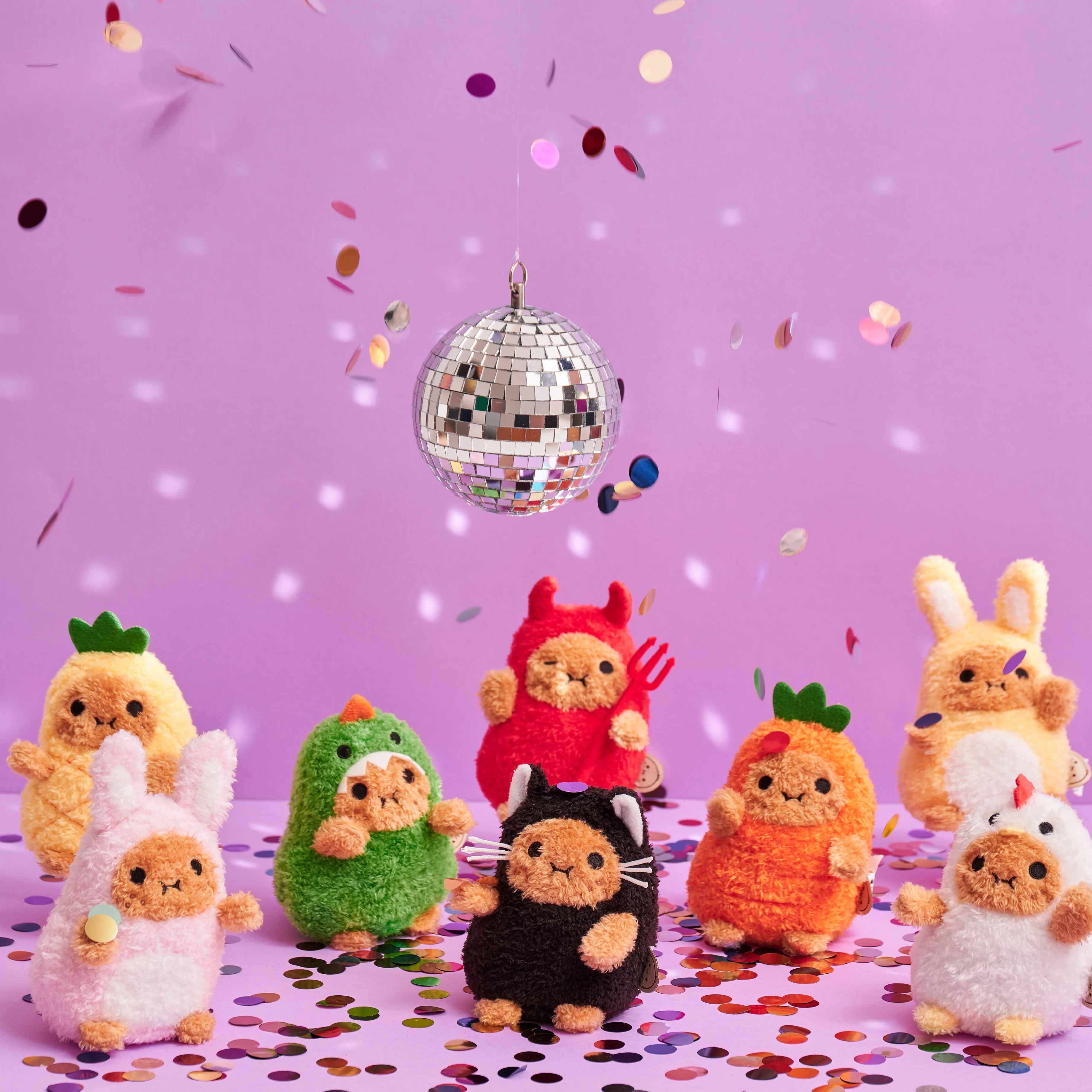 Carrot Ricespud Mini Sitting Plush Toy - Image 2