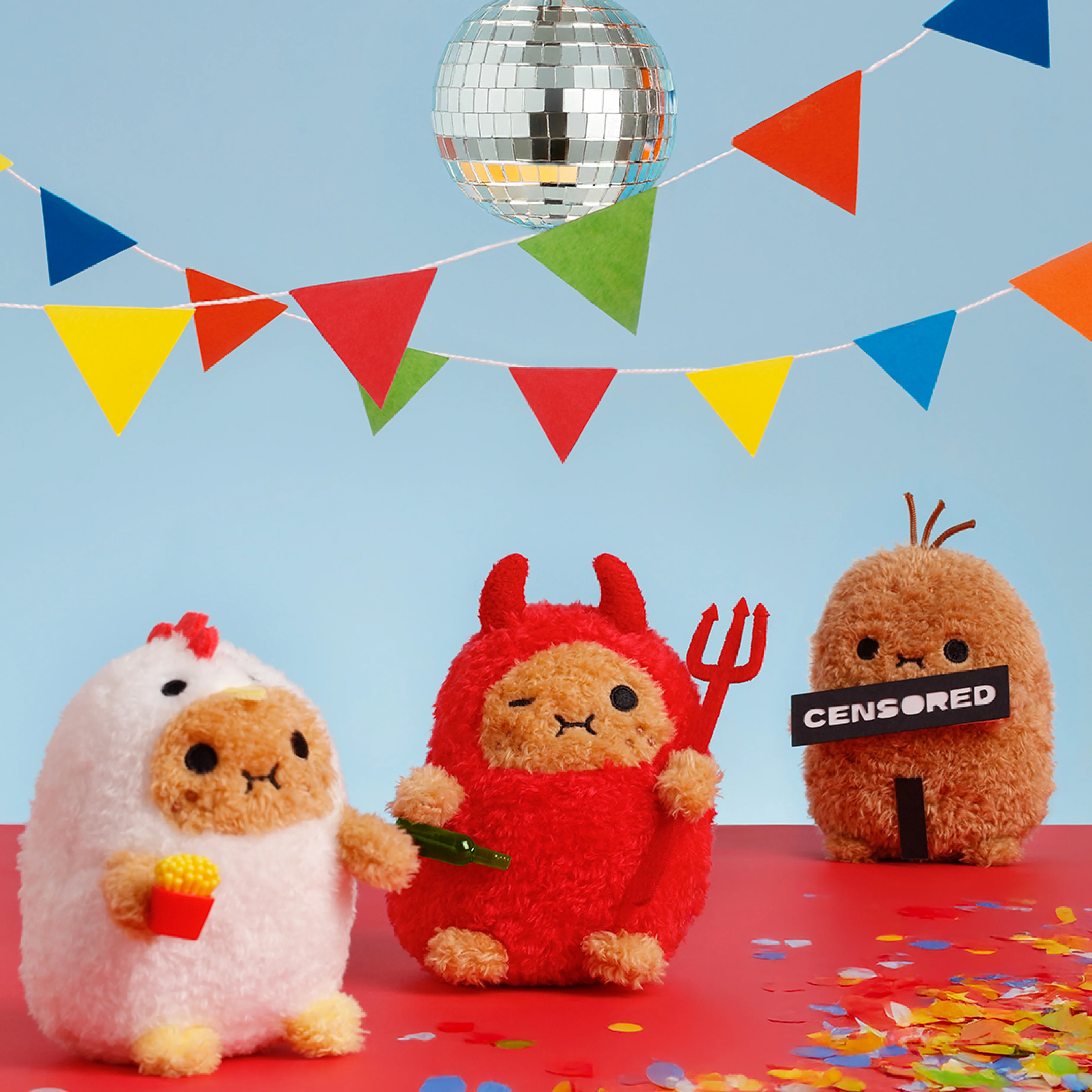 Devil Ricespud Mini Sitting Plush Toy - Image 2