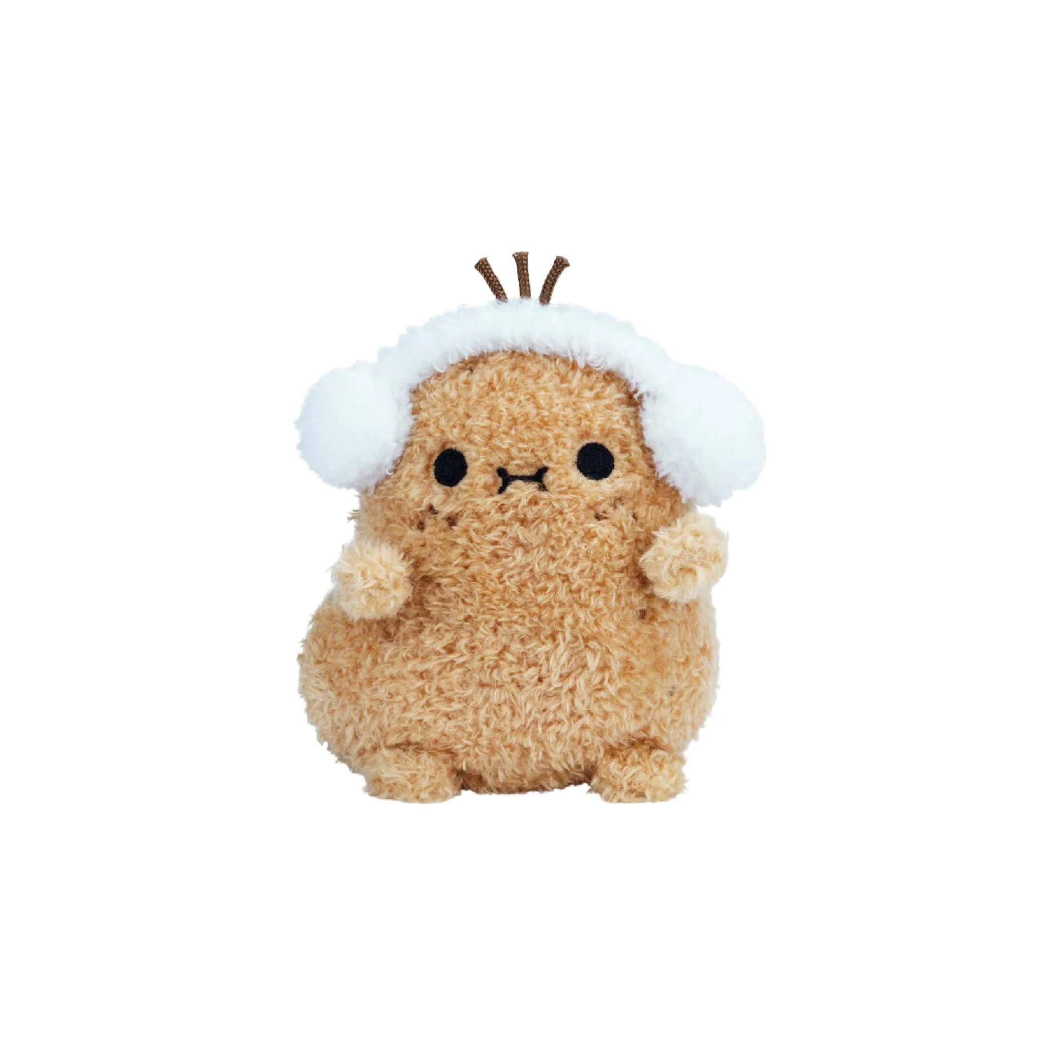 Frosty Bluescarf Ricespud Mini Sitting Plush Toy - Image 4