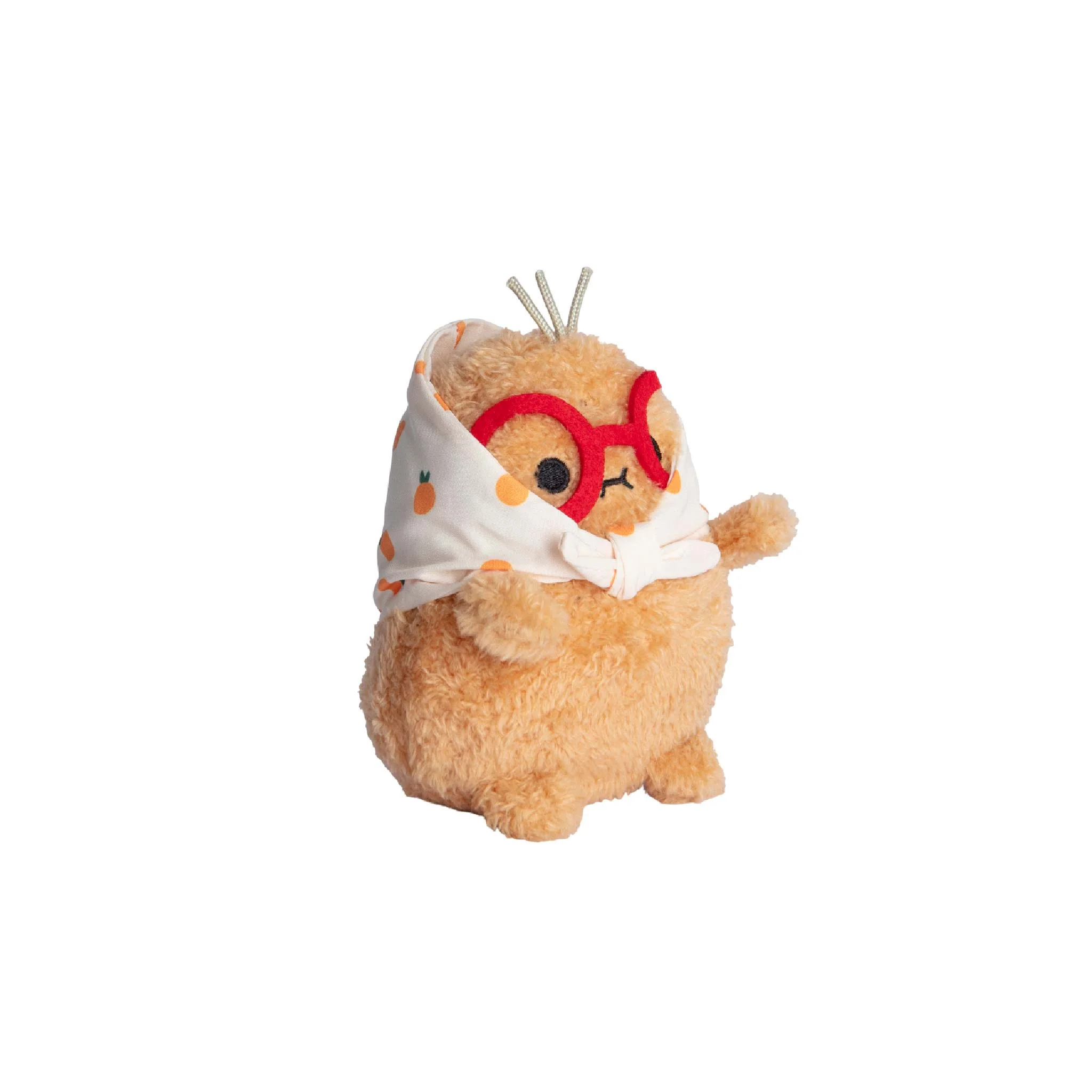 Grandma Orange Ricespud Mini Sitting Plush Toy - Image 3