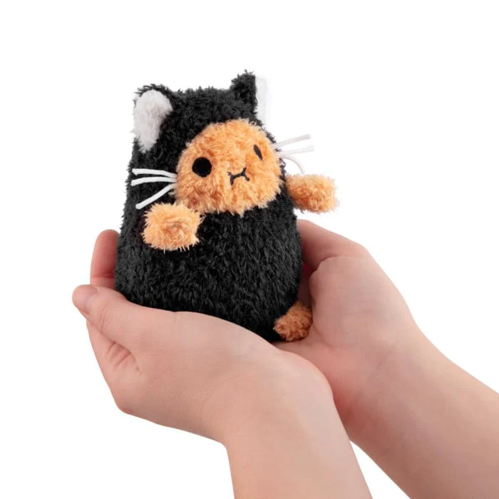 Kitty Ricespud Mini Sitting Plush Toy | Black - Image 3