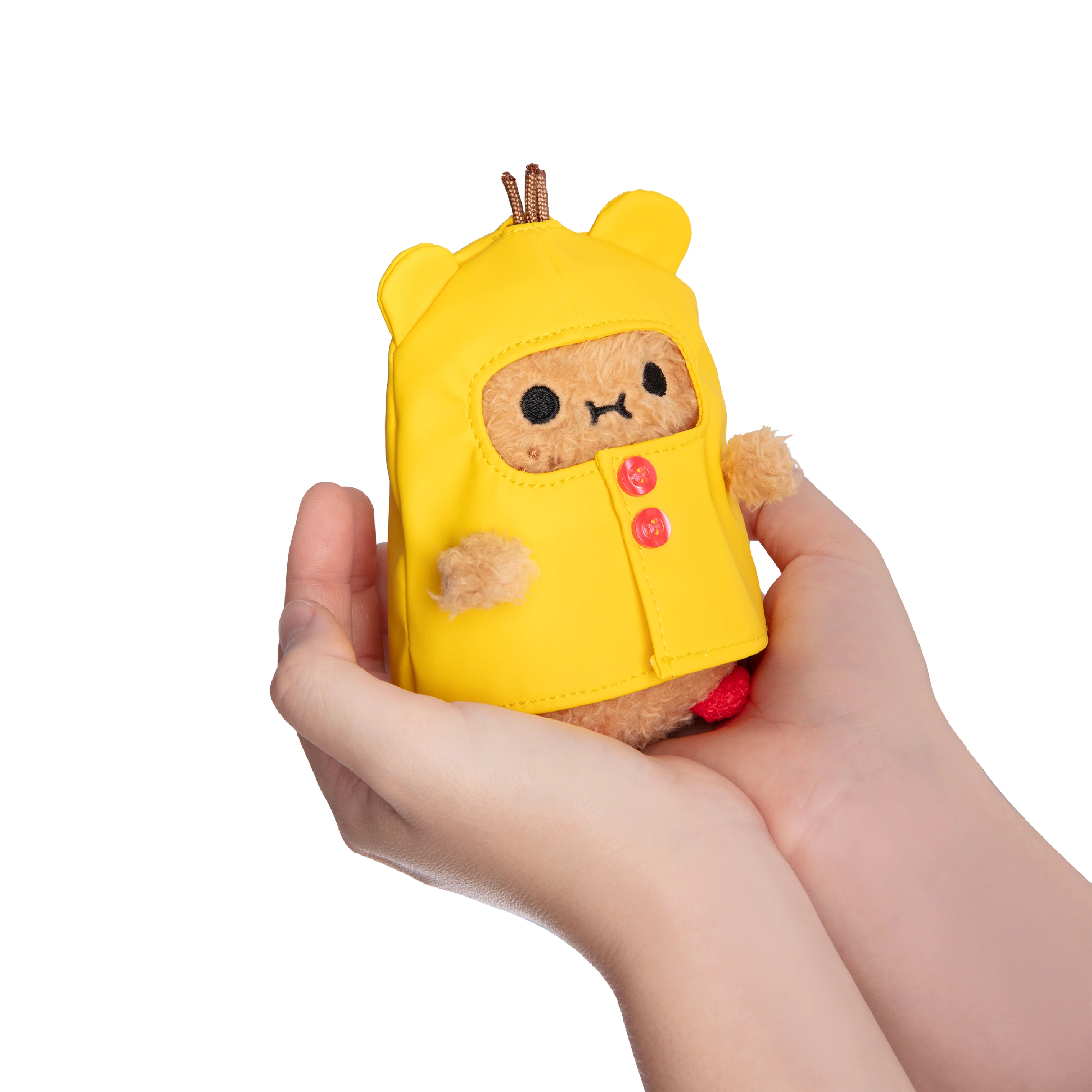 Mouse Boots Ricespud Mini Sitting Plush Toy | Yellow - Image 3