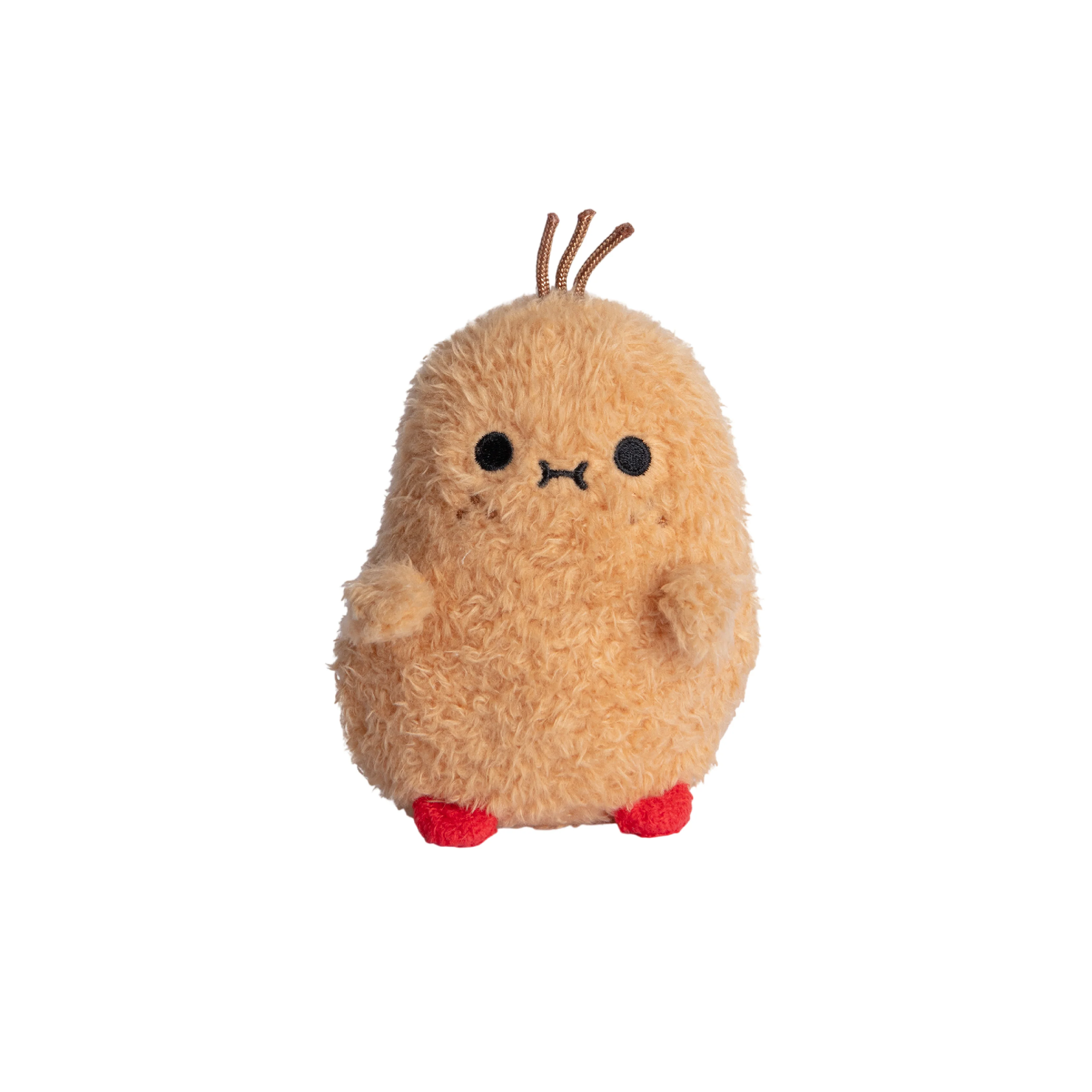 Mouse Boots Ricespud Mini Sitting Plush Toy | Yellow - Image 4