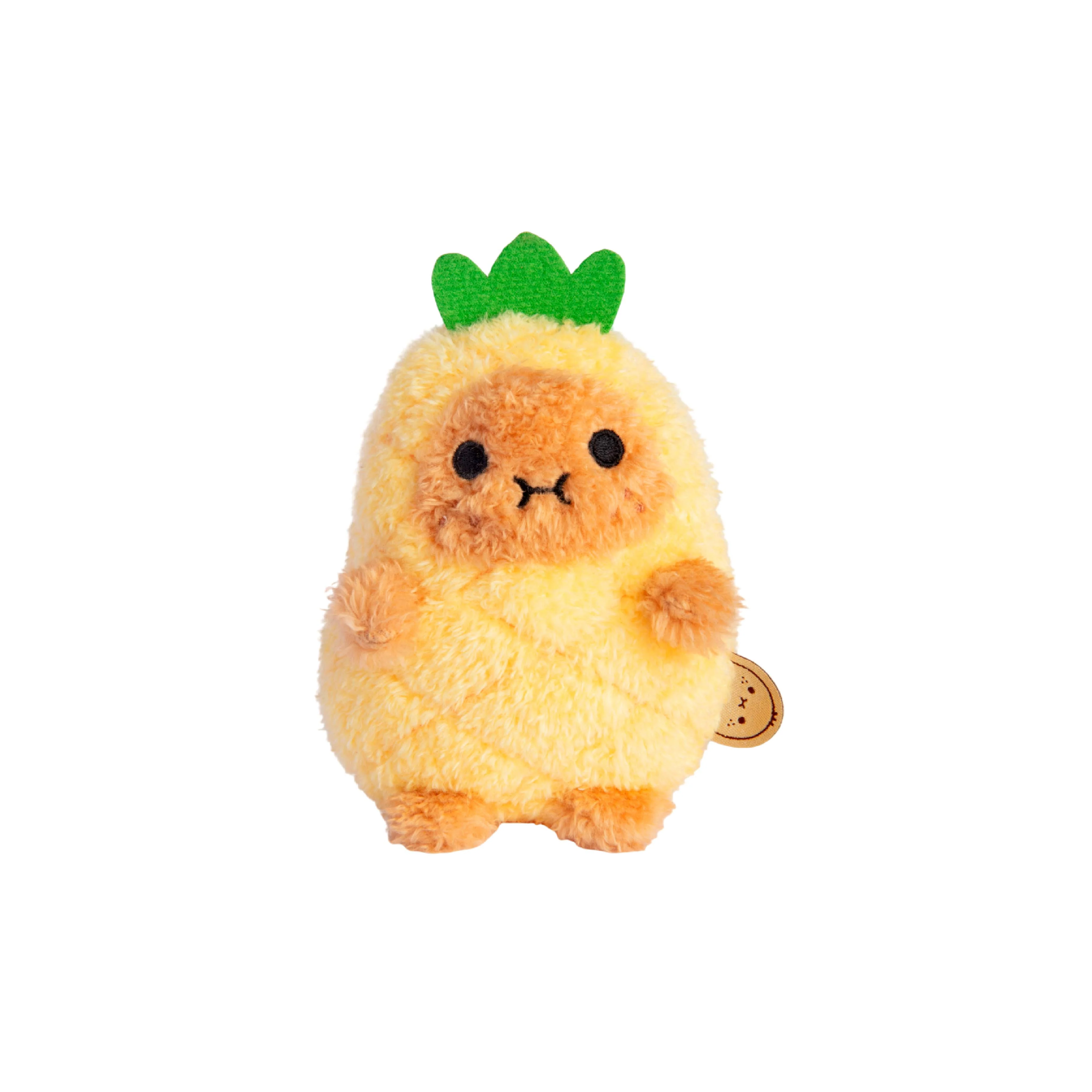 Pineapple Ricespud Mini Sitting Plush Toy