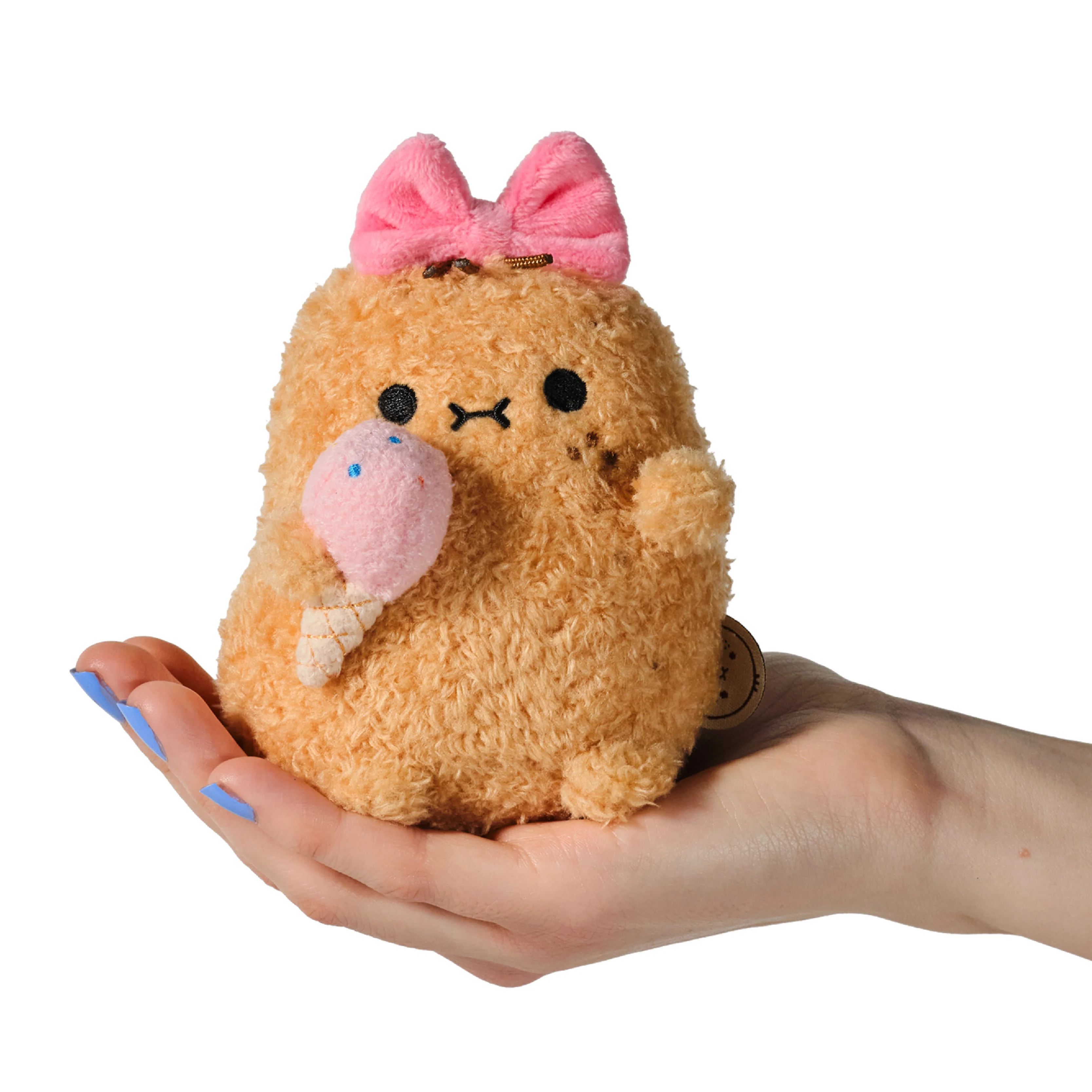 Pinky Ricespud Mini Sitting Plush Toy - Image 3