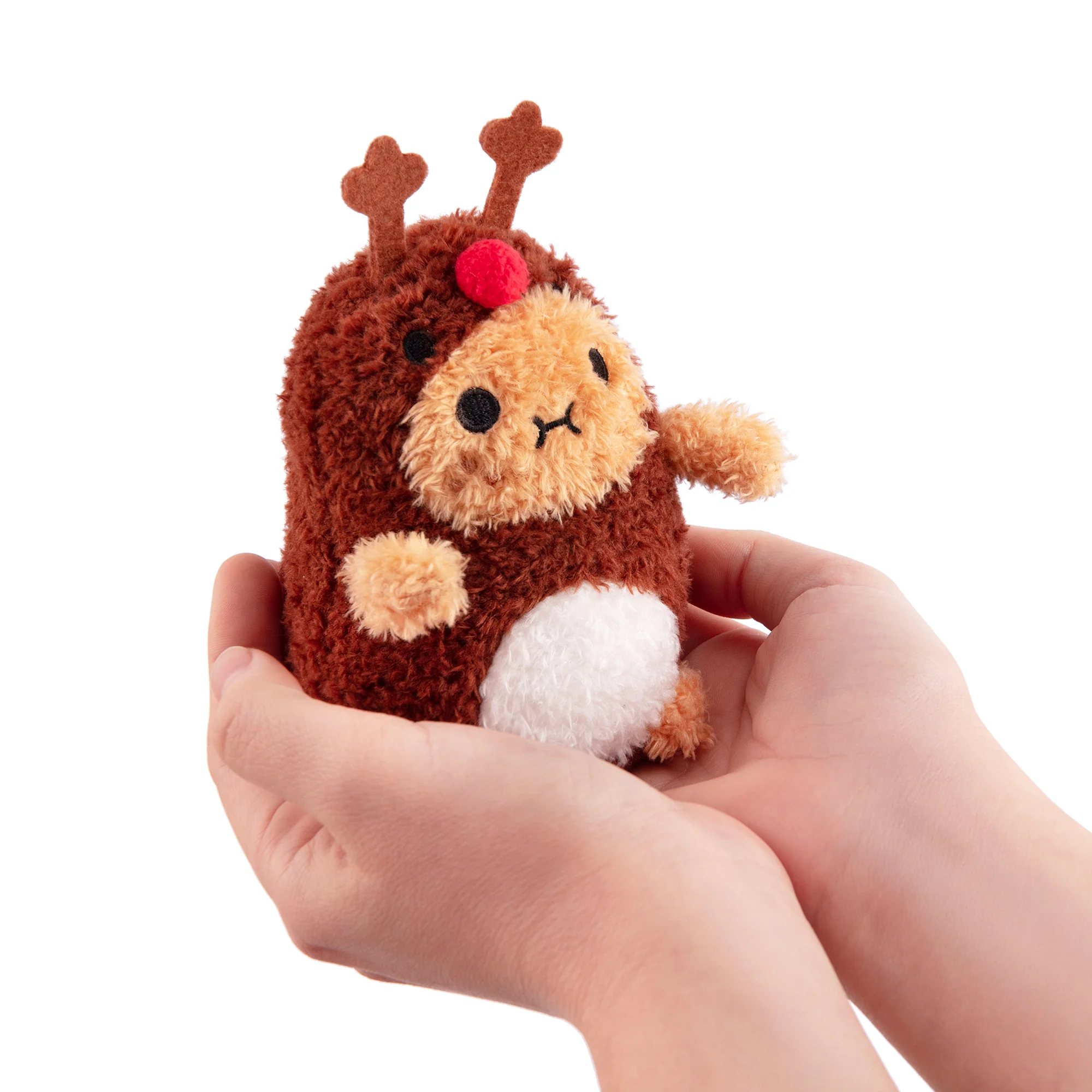Reindeer Ricespud Mini Sitting Plush Toy - Image 3