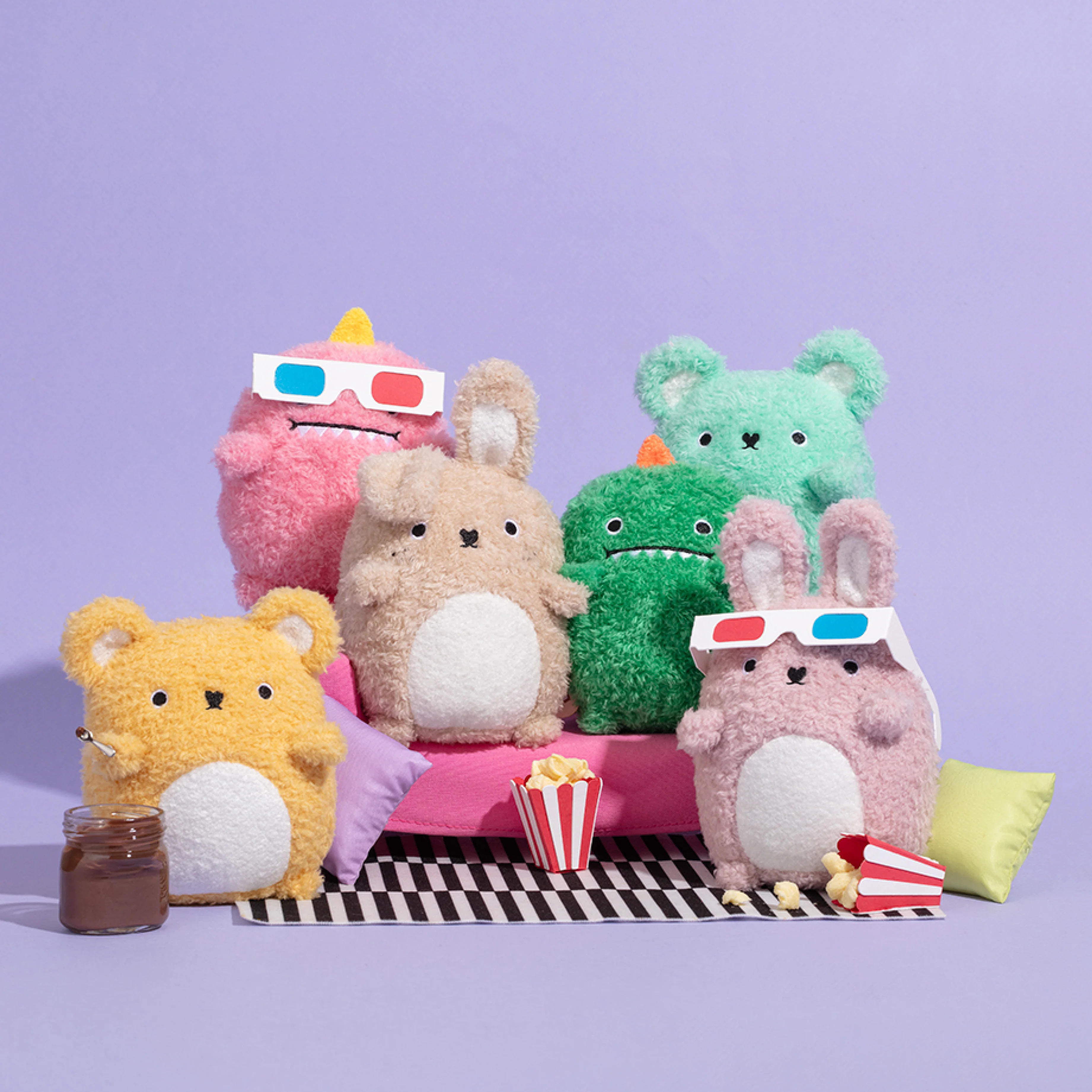 Ricedino Mini Sitting Plush Toy | Green - Image 2