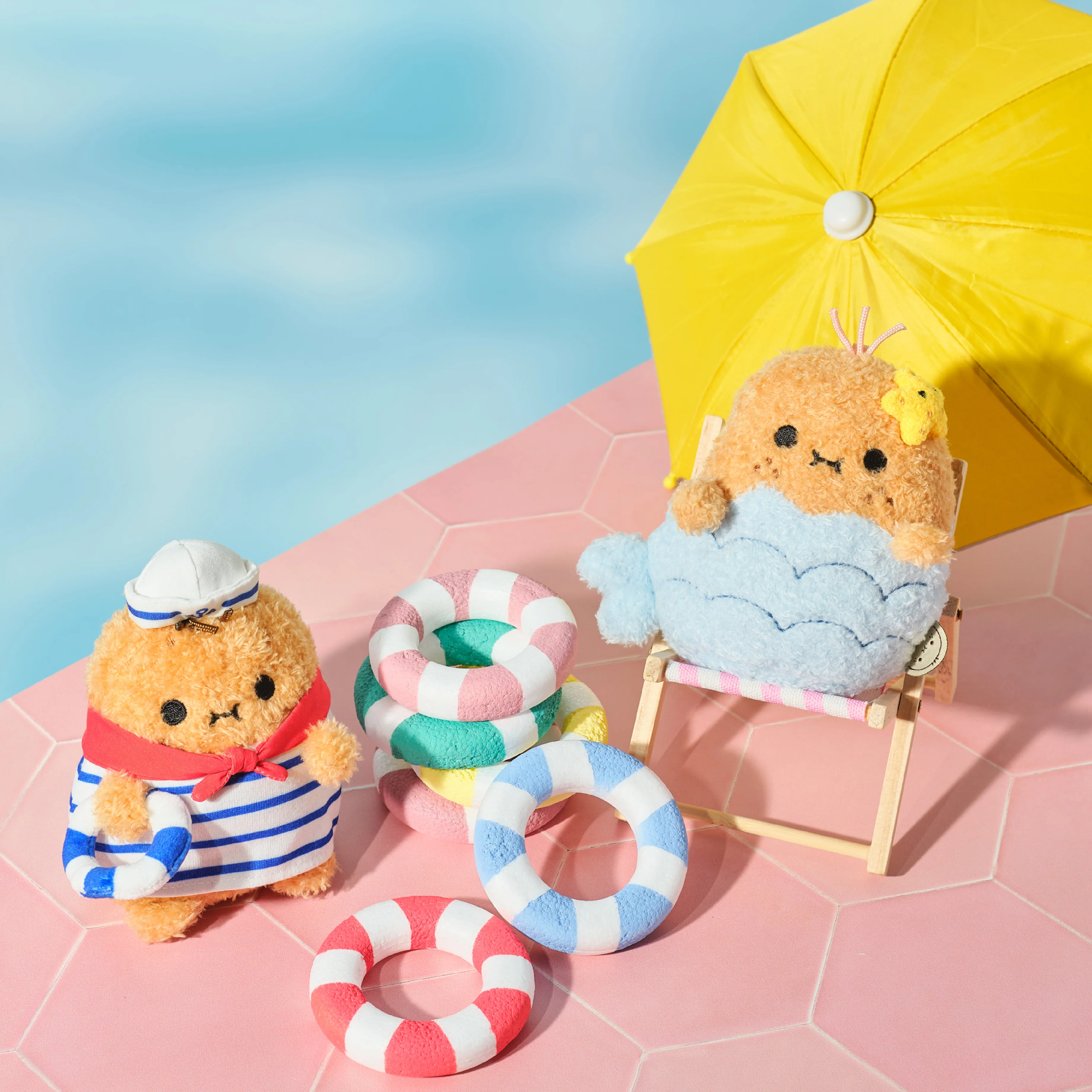 Sailor Ricespud Mini Sitting Plush Toy - Image 2