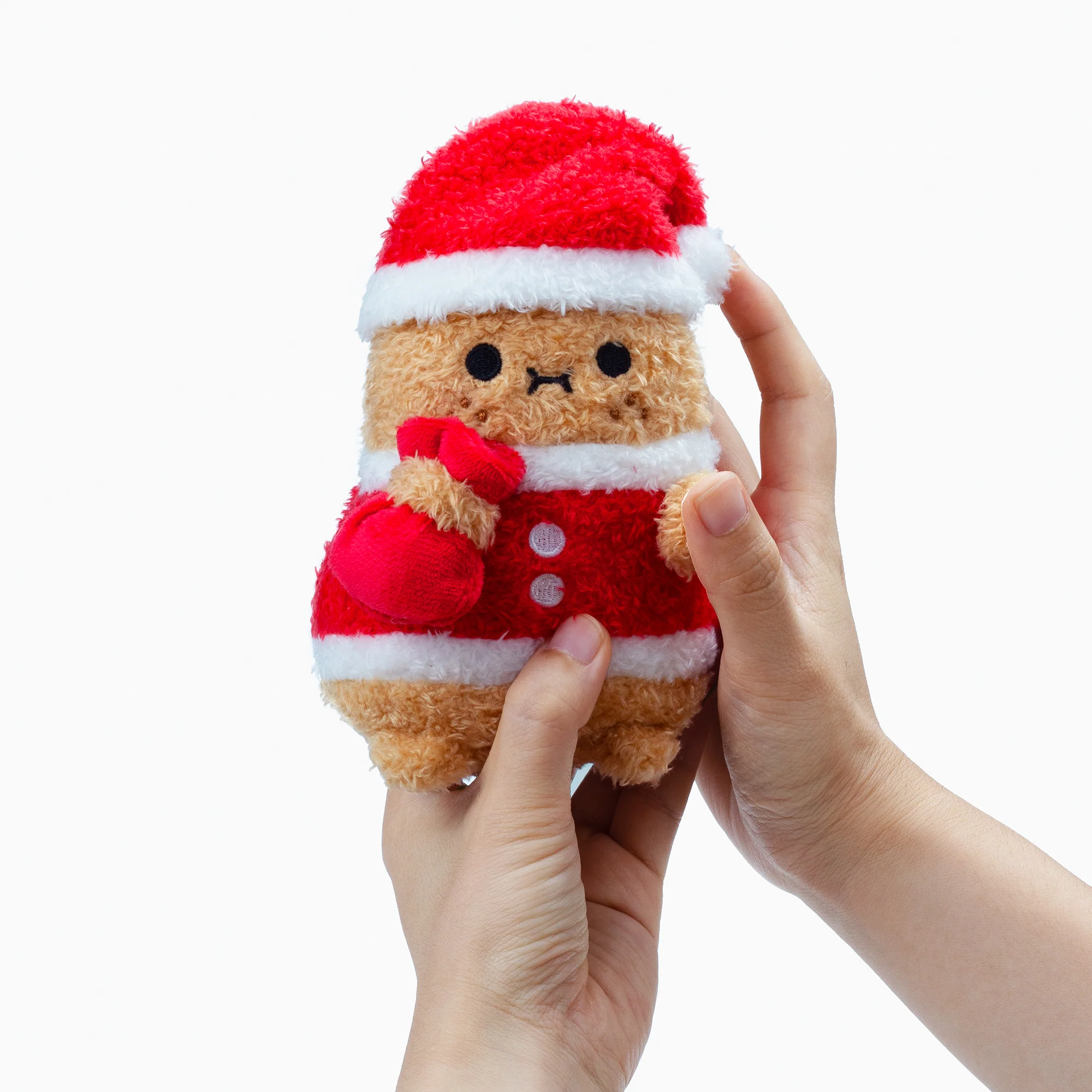 Santa Ricespud Mini Sitting Plush Toy - Image 3