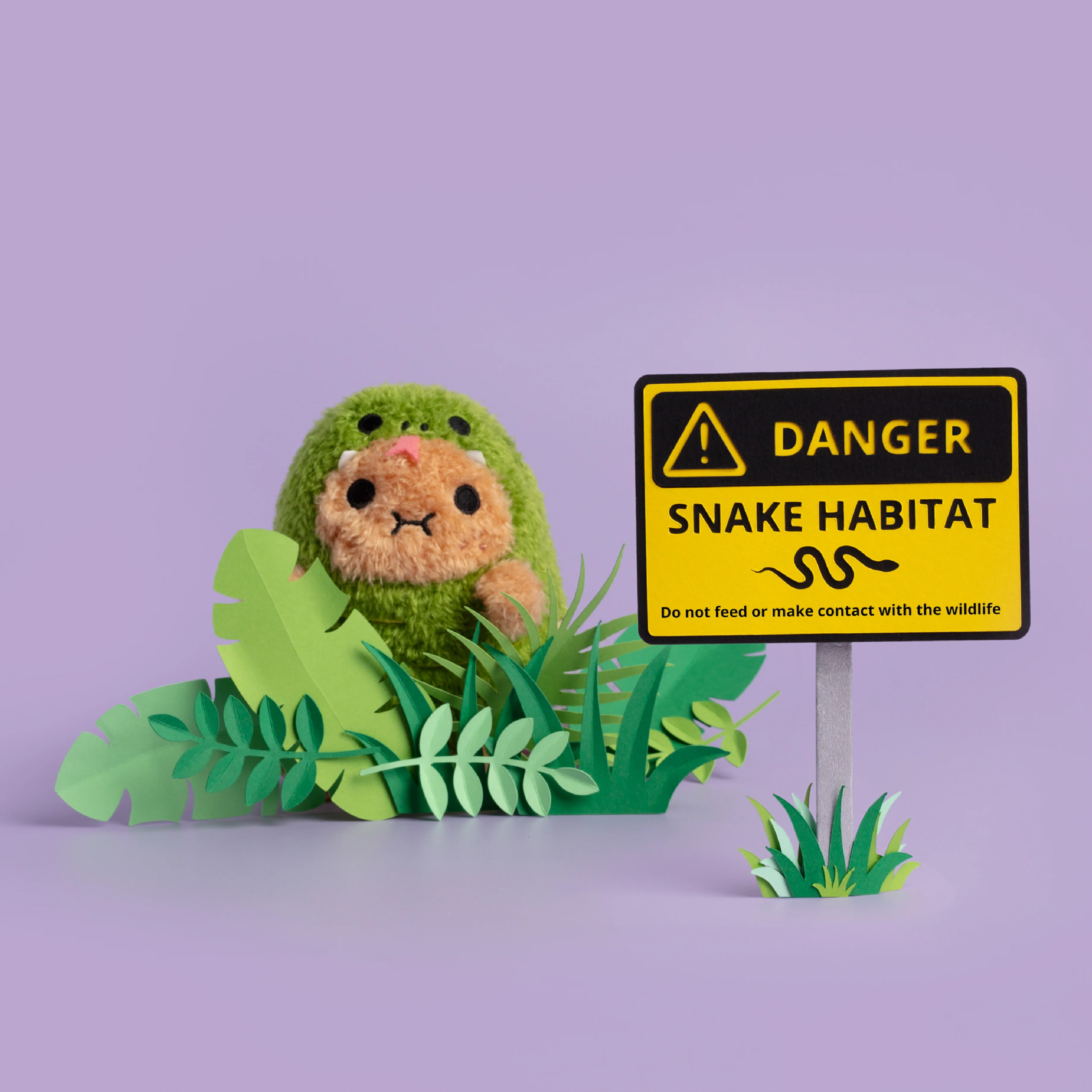 Snake Ricespud Mini Sitting Plush Toy - Image 2